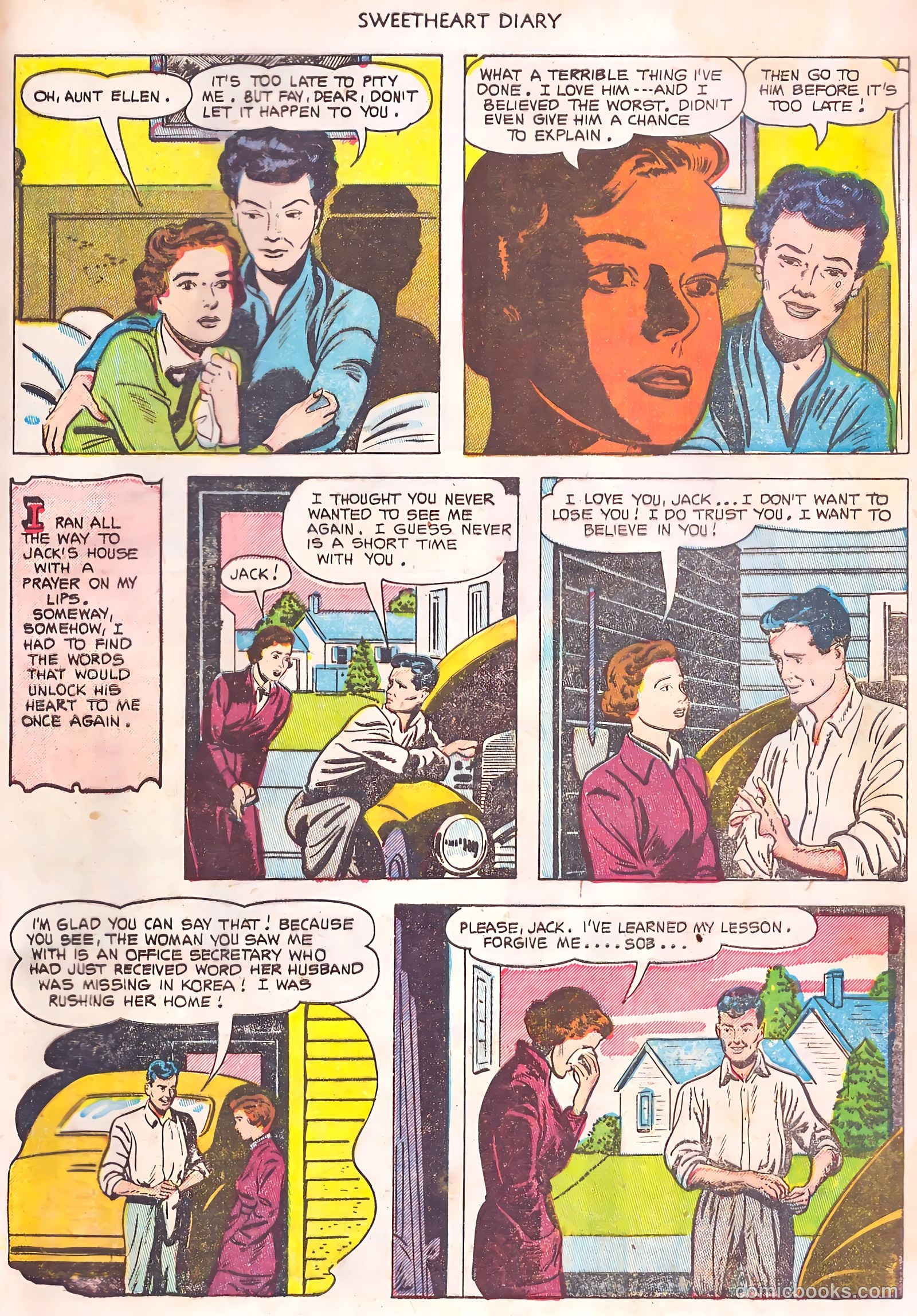 Sweetheart Diary #14 — page 33 of 36