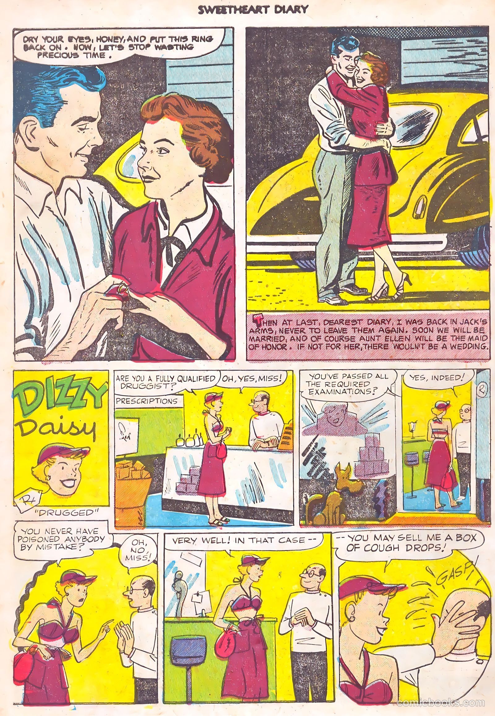 Sweetheart Diary #14 — page 34 of 36