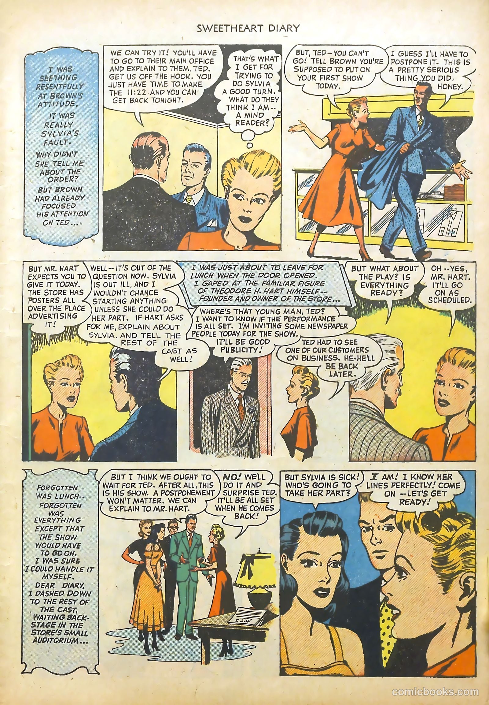 Sweetheart Diary #2 — page 9 of 36