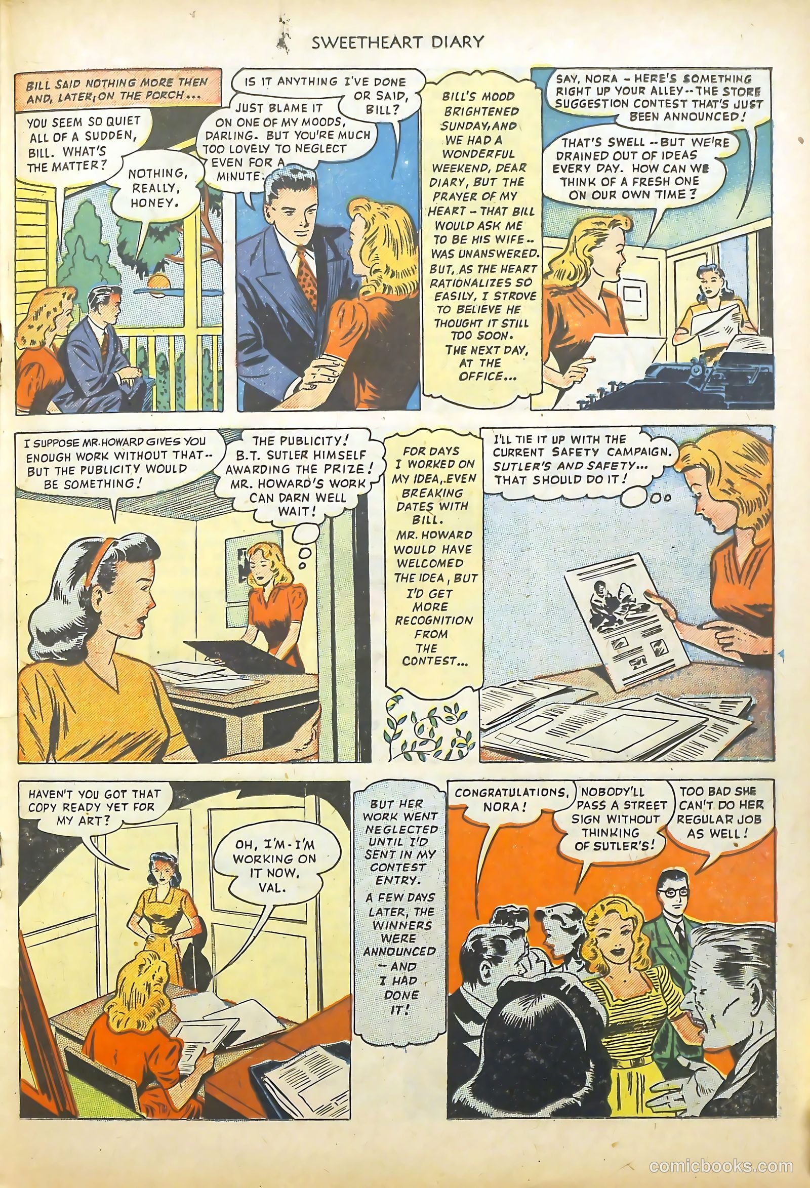 Sweetheart Diary #2 — page 19 of 36