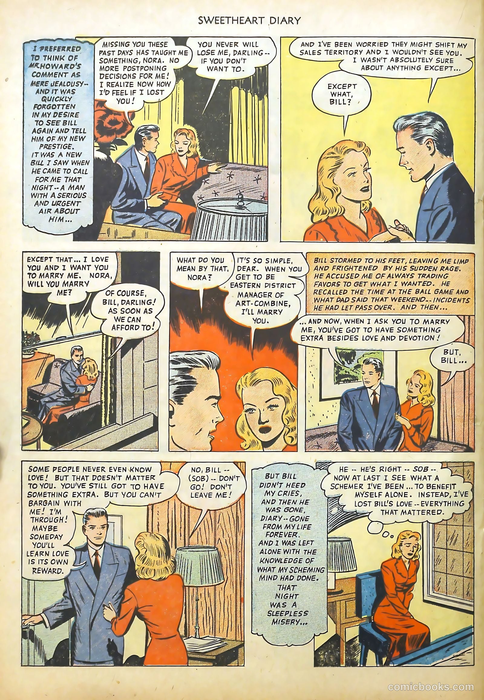 Sweetheart Diary #2 — page 20 of 36