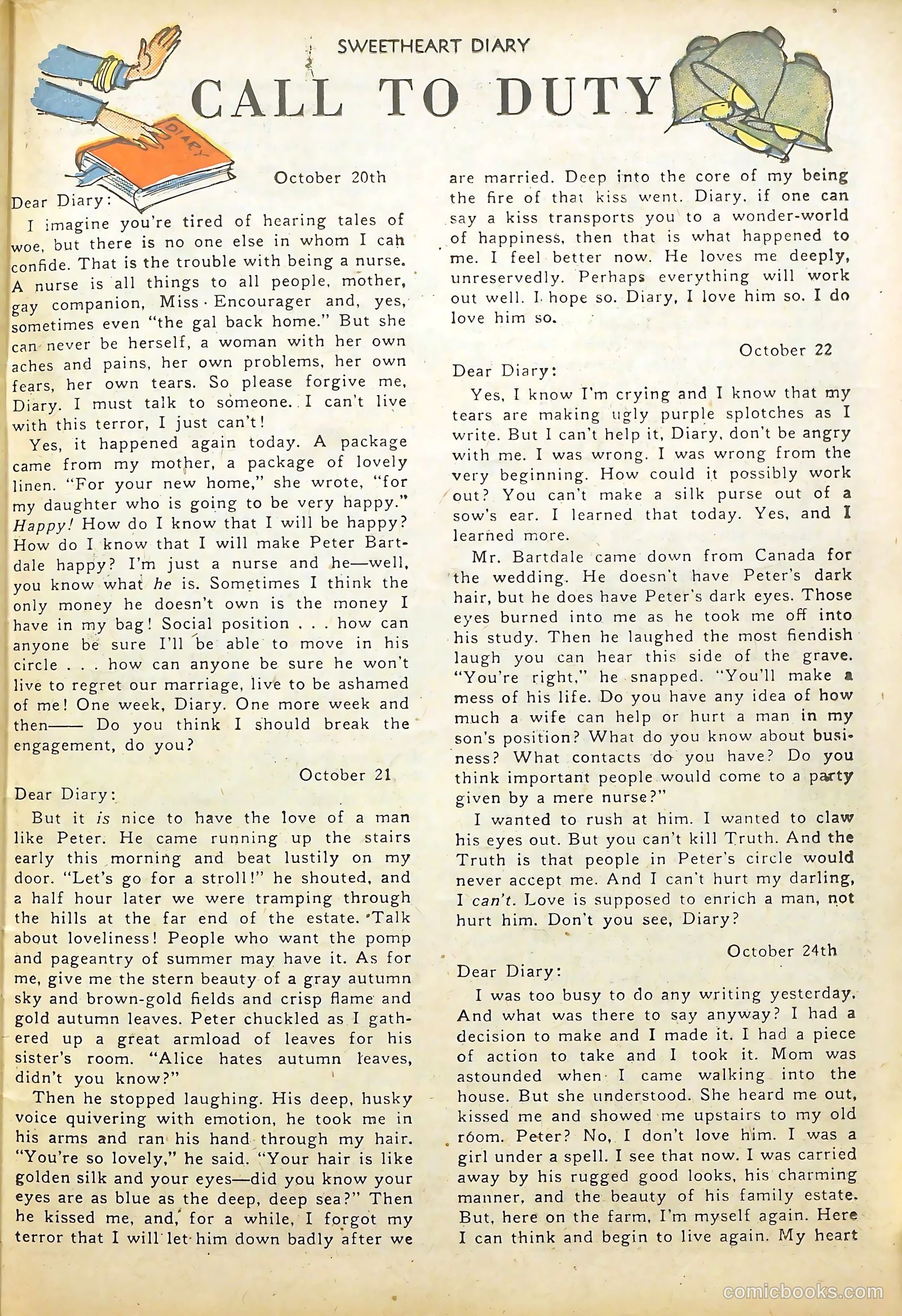 Sweetheart Diary #2 — page 23 of 36