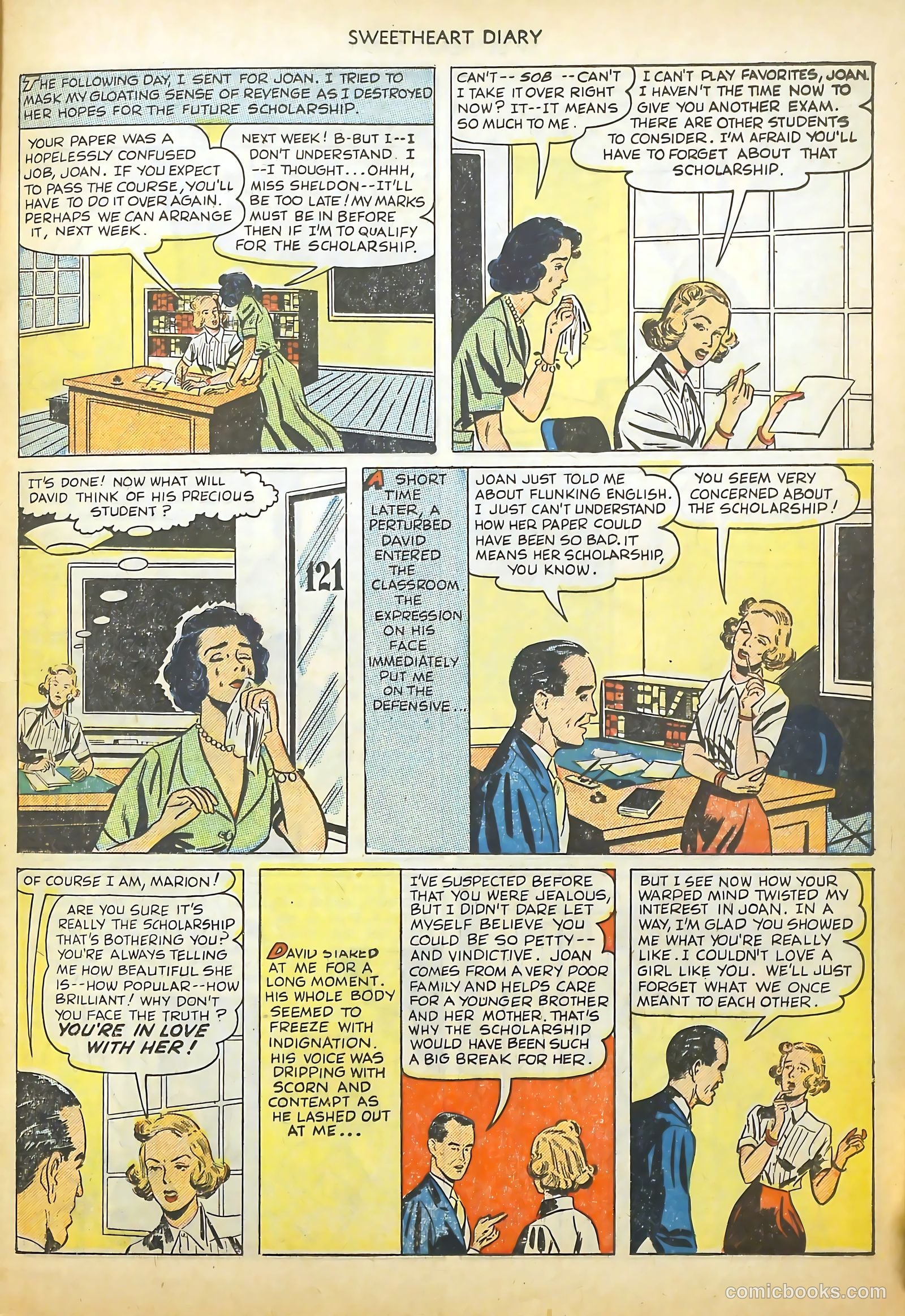 Sweetheart Diary #3 — page 21 of 36