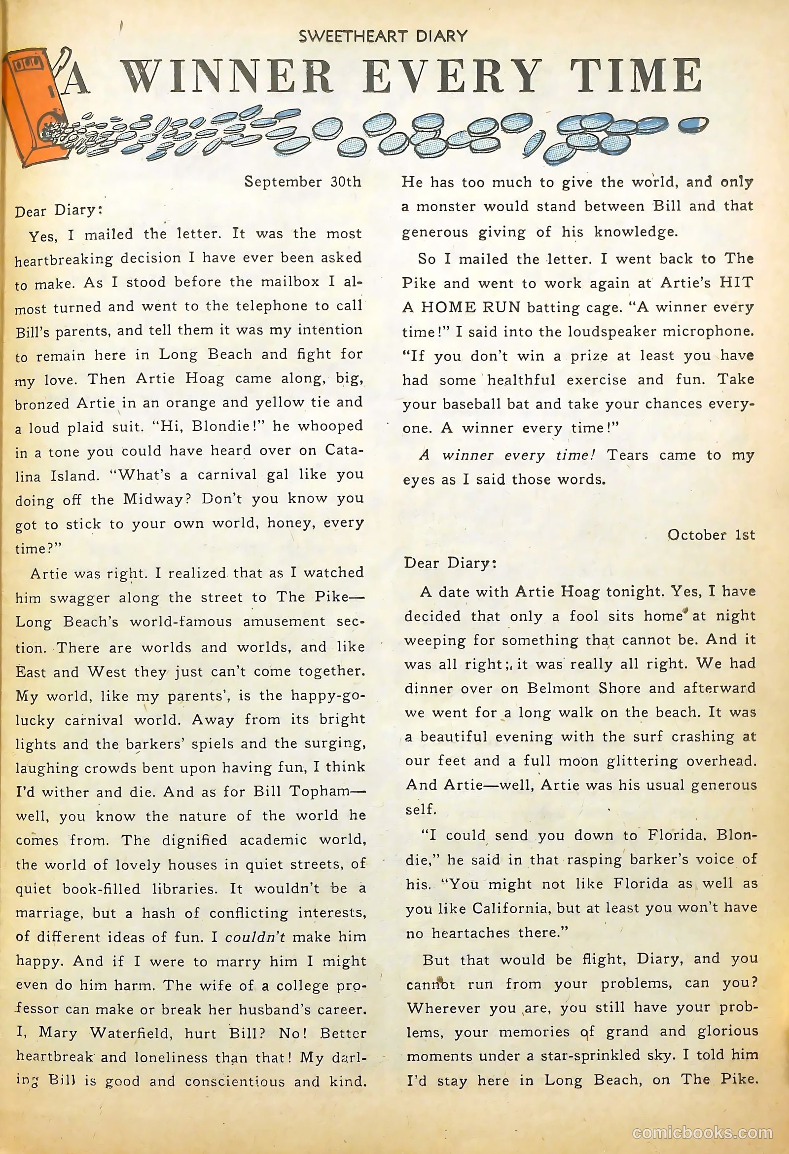 Sweetheart Diary #3 — page 25 of 36