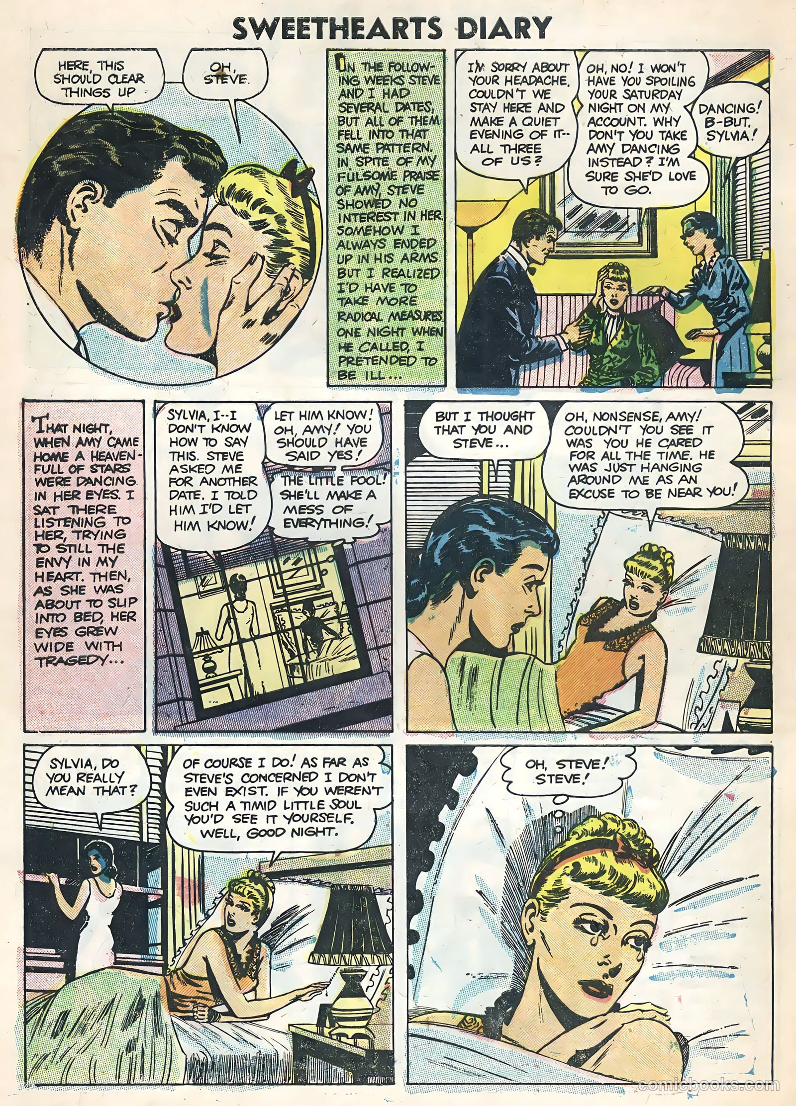 Sweetheart Diary #32 — page 28 of 36