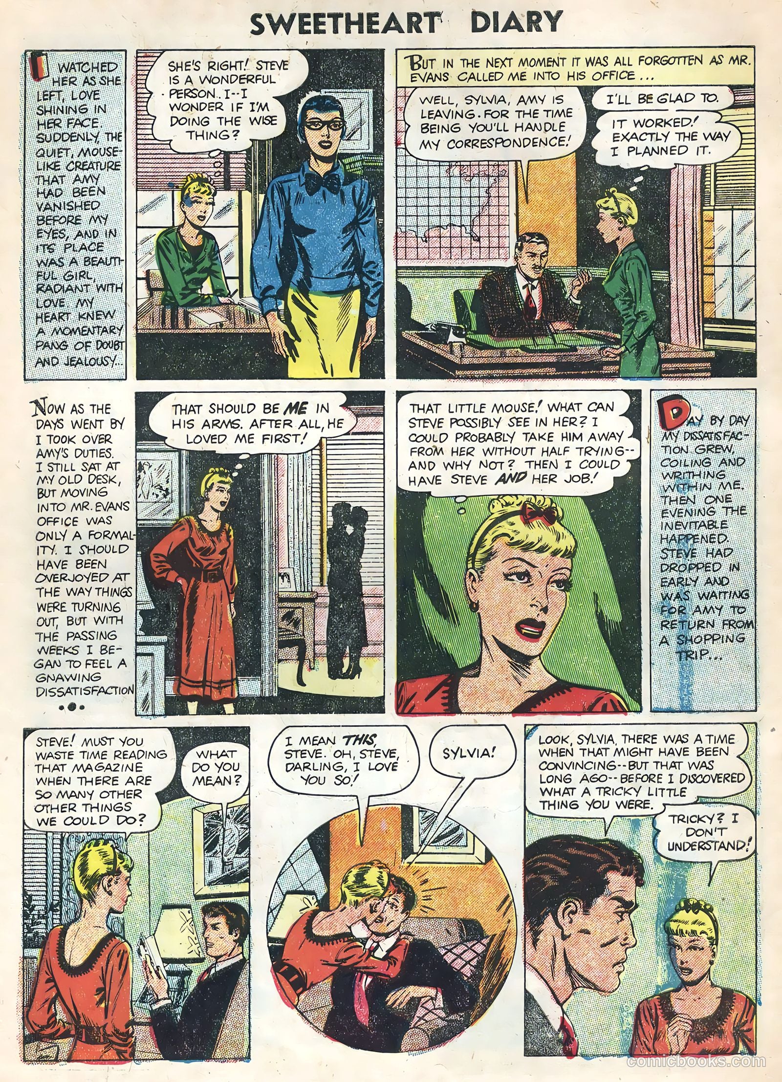 Sweetheart Diary #32 — page 30 of 36