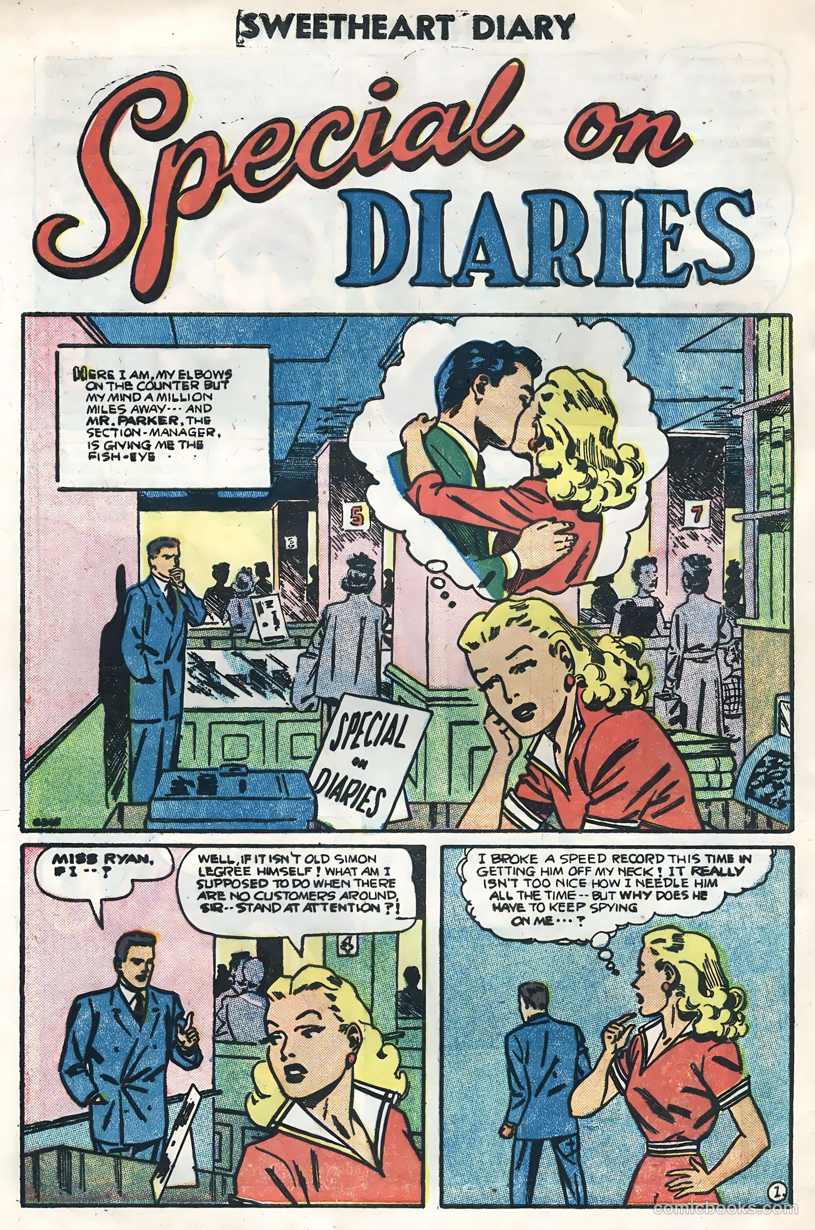 Sweetheart Diary #33 — page 28 of 36
