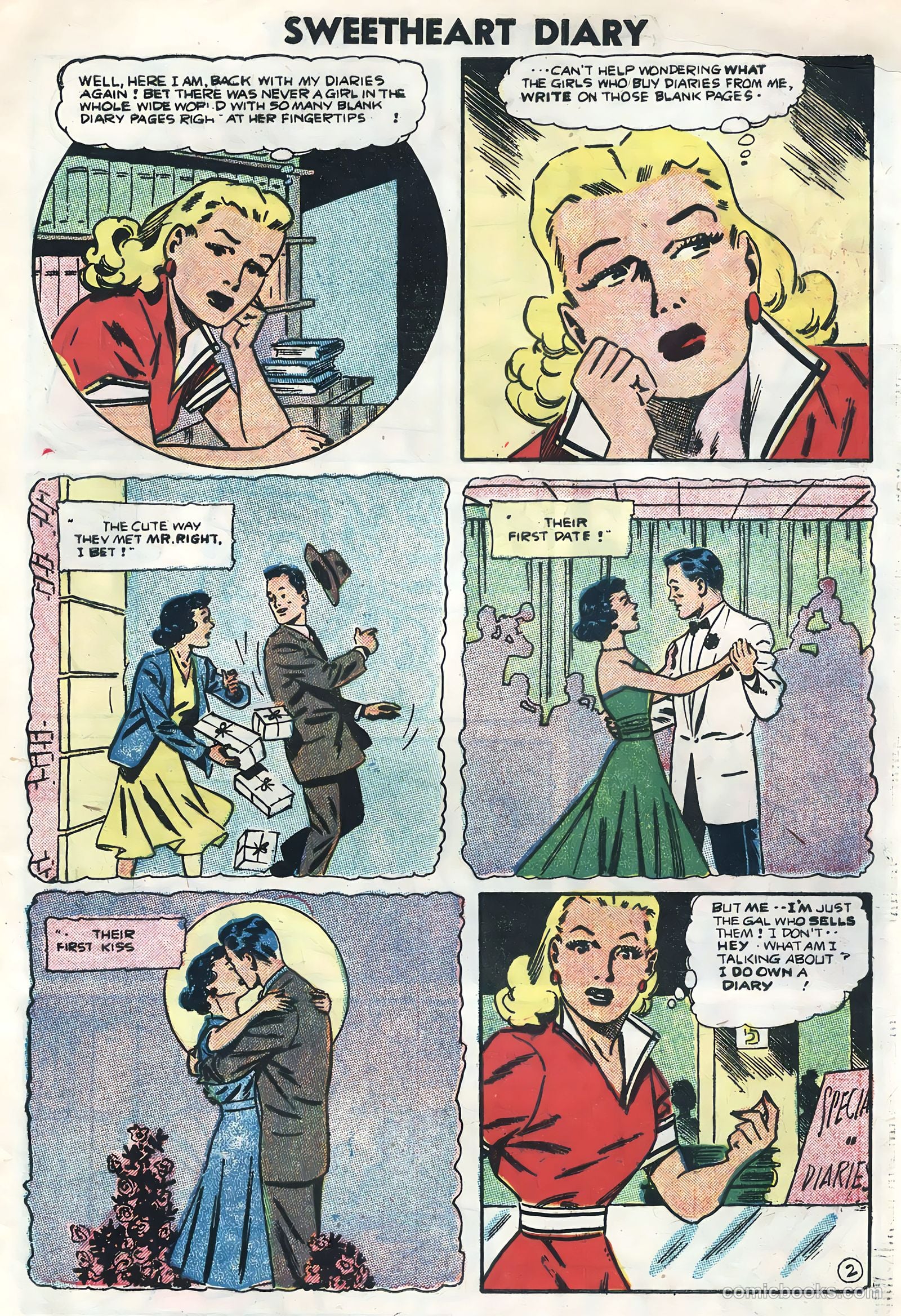 Sweetheart Diary #33 — page 29 of 36