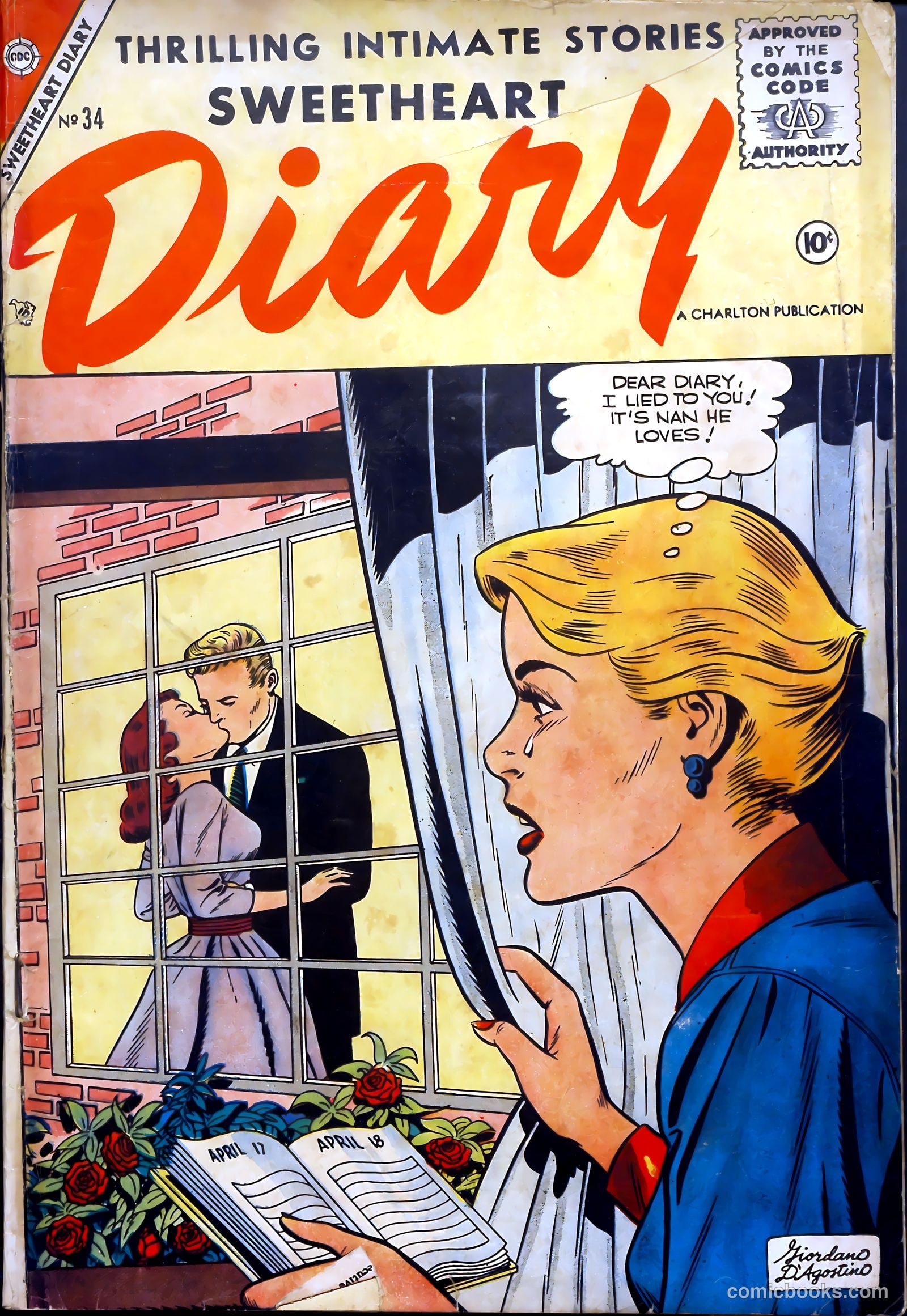 Sweetheart Diary #34 — page 1 of 36