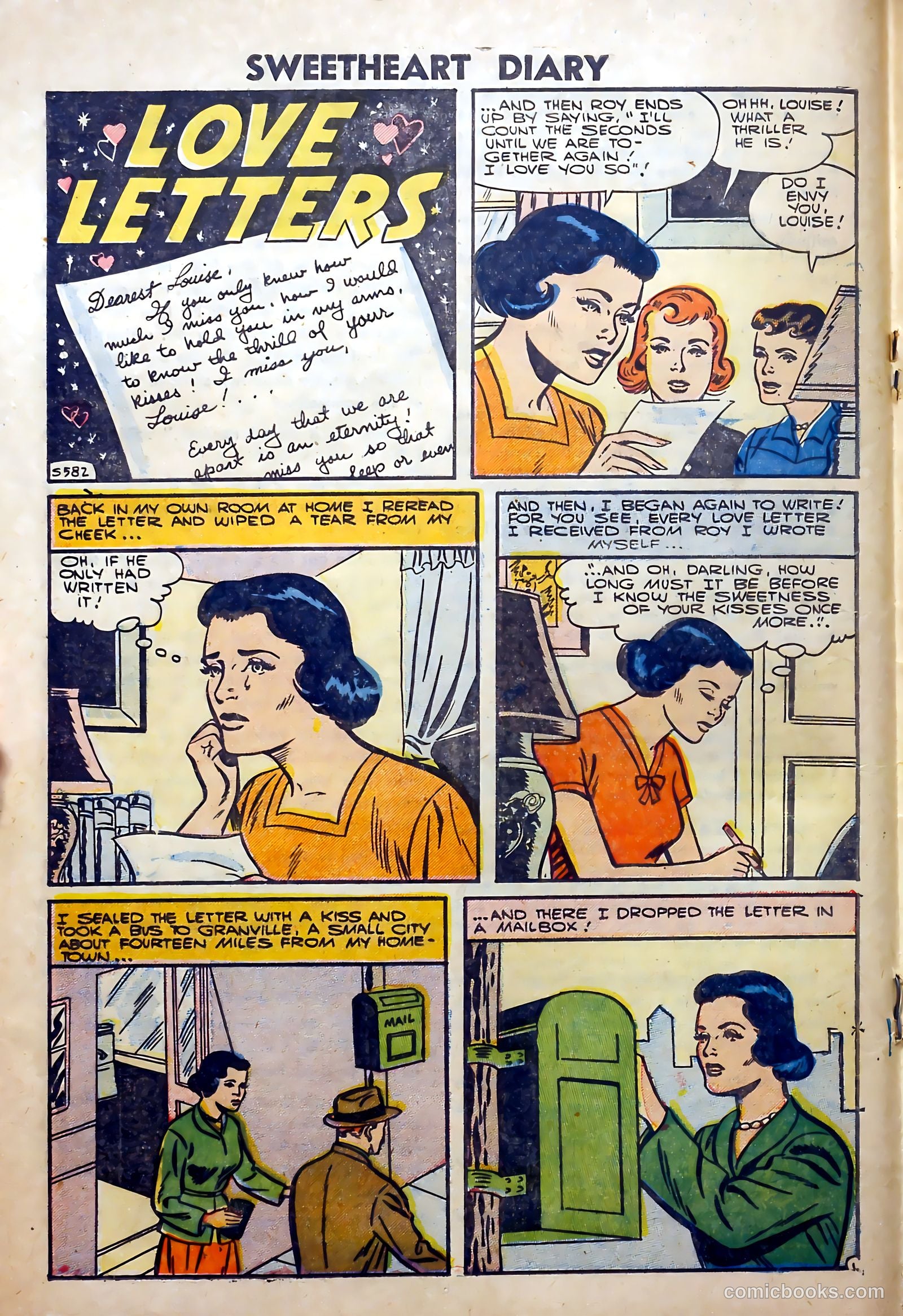 Sweetheart Diary #34 — page 18 of 36