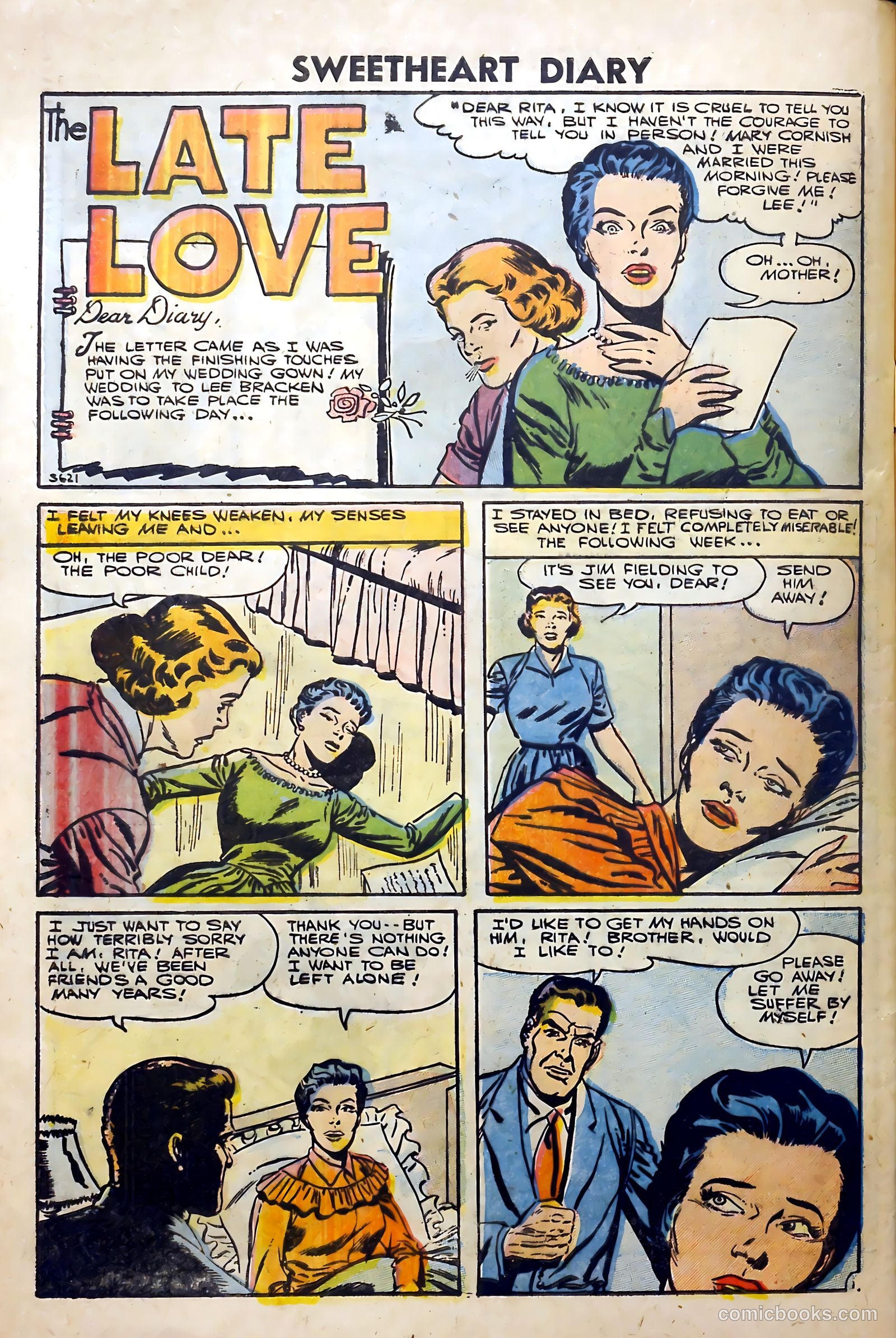 Sweetheart Diary #34 — page 28 of 36
