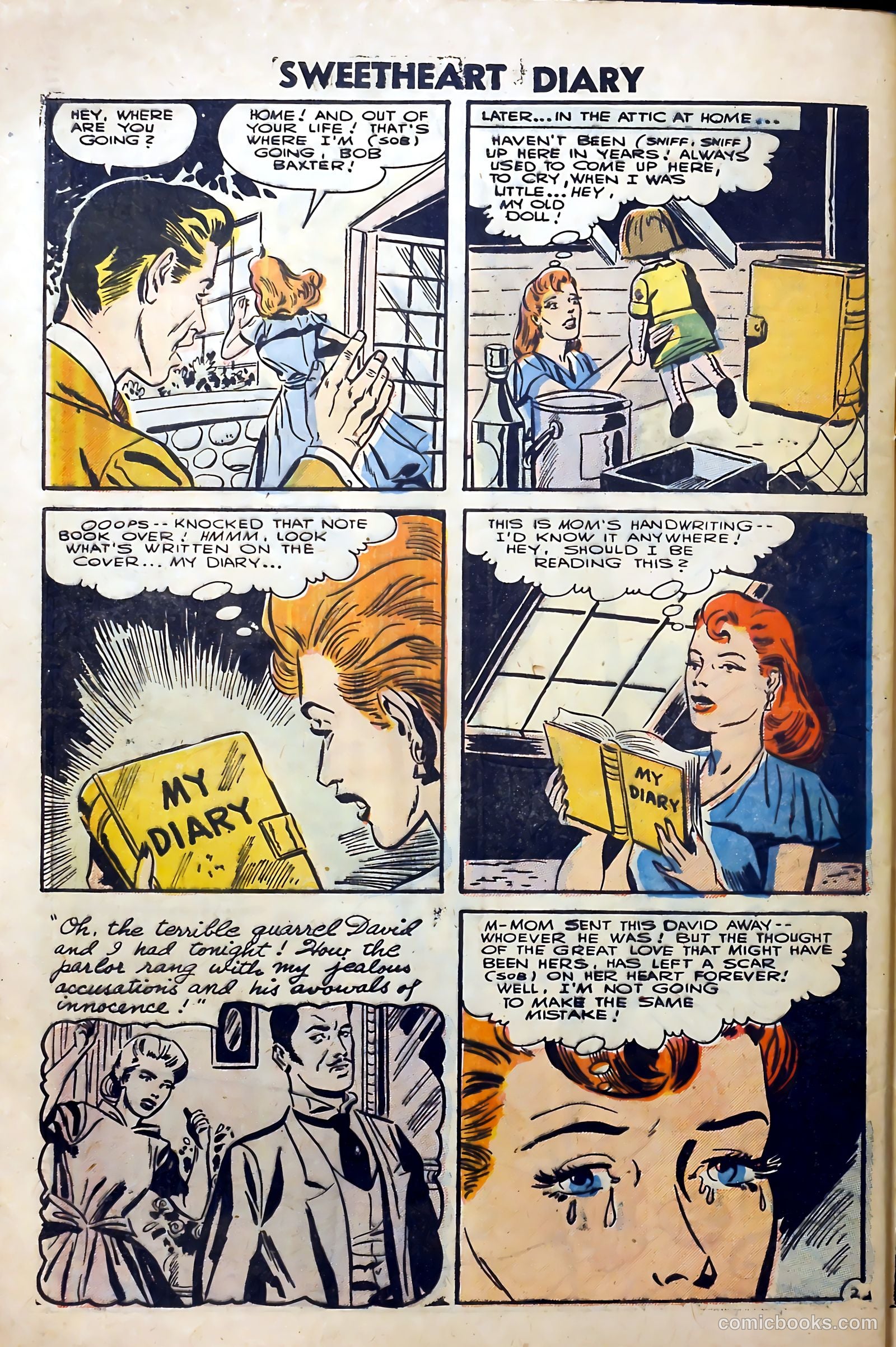 Sweetheart Diary #34 — page 32 of 36