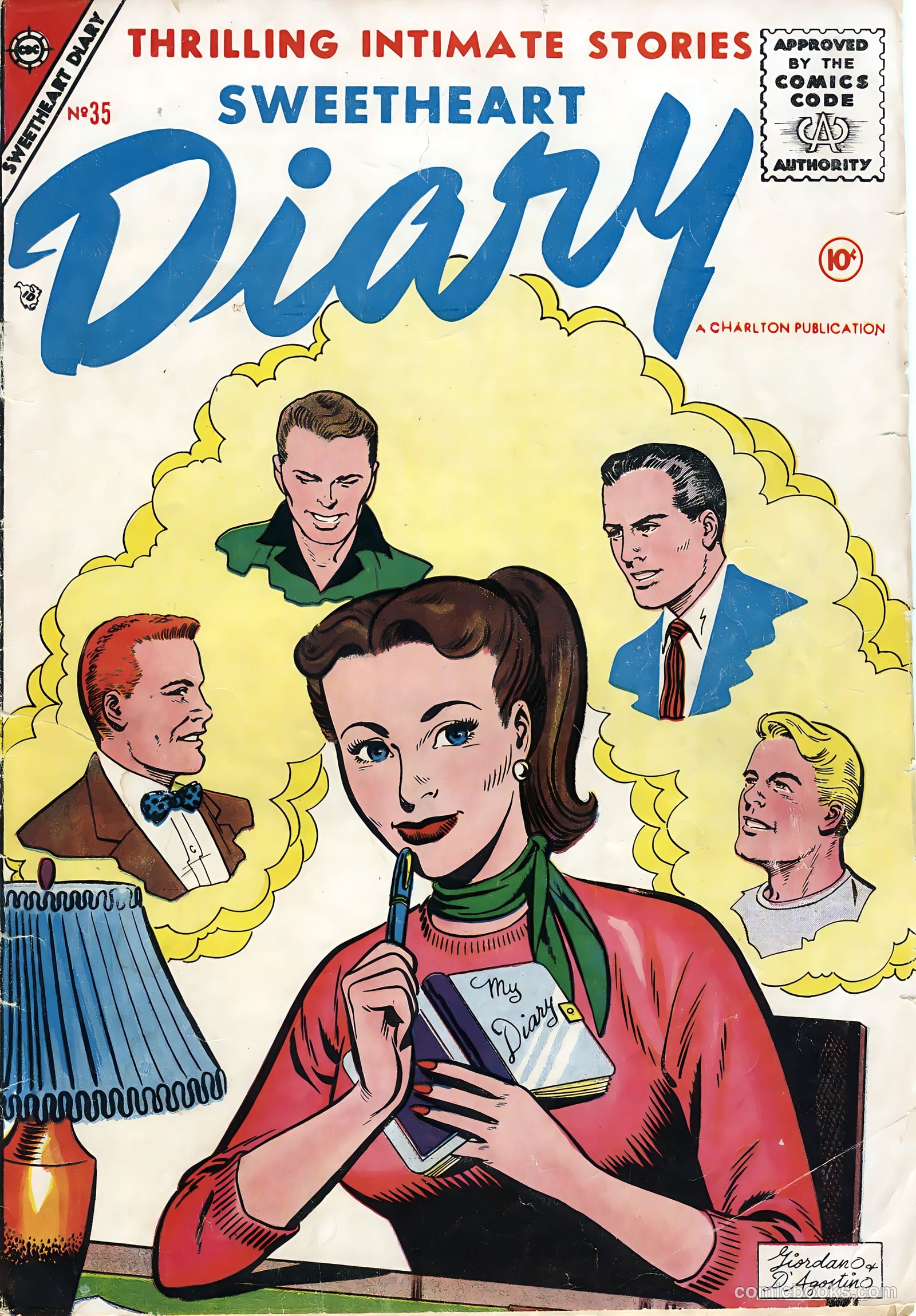 Sweetheart Diary #35 — page 1 of 36