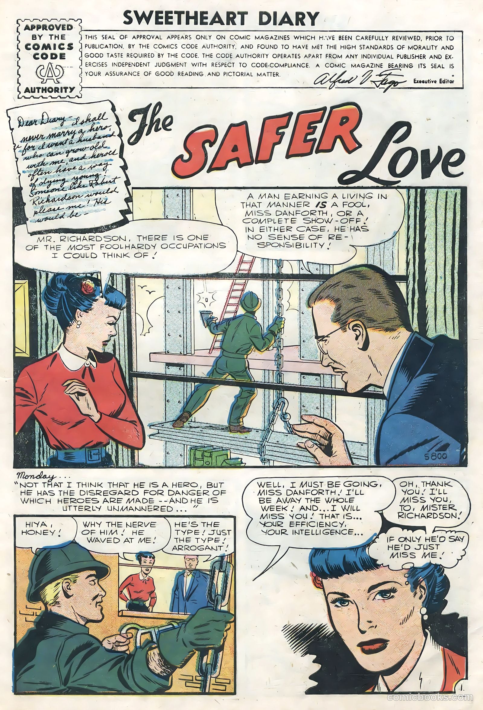 Sweetheart Diary #35 — page 3 of 36