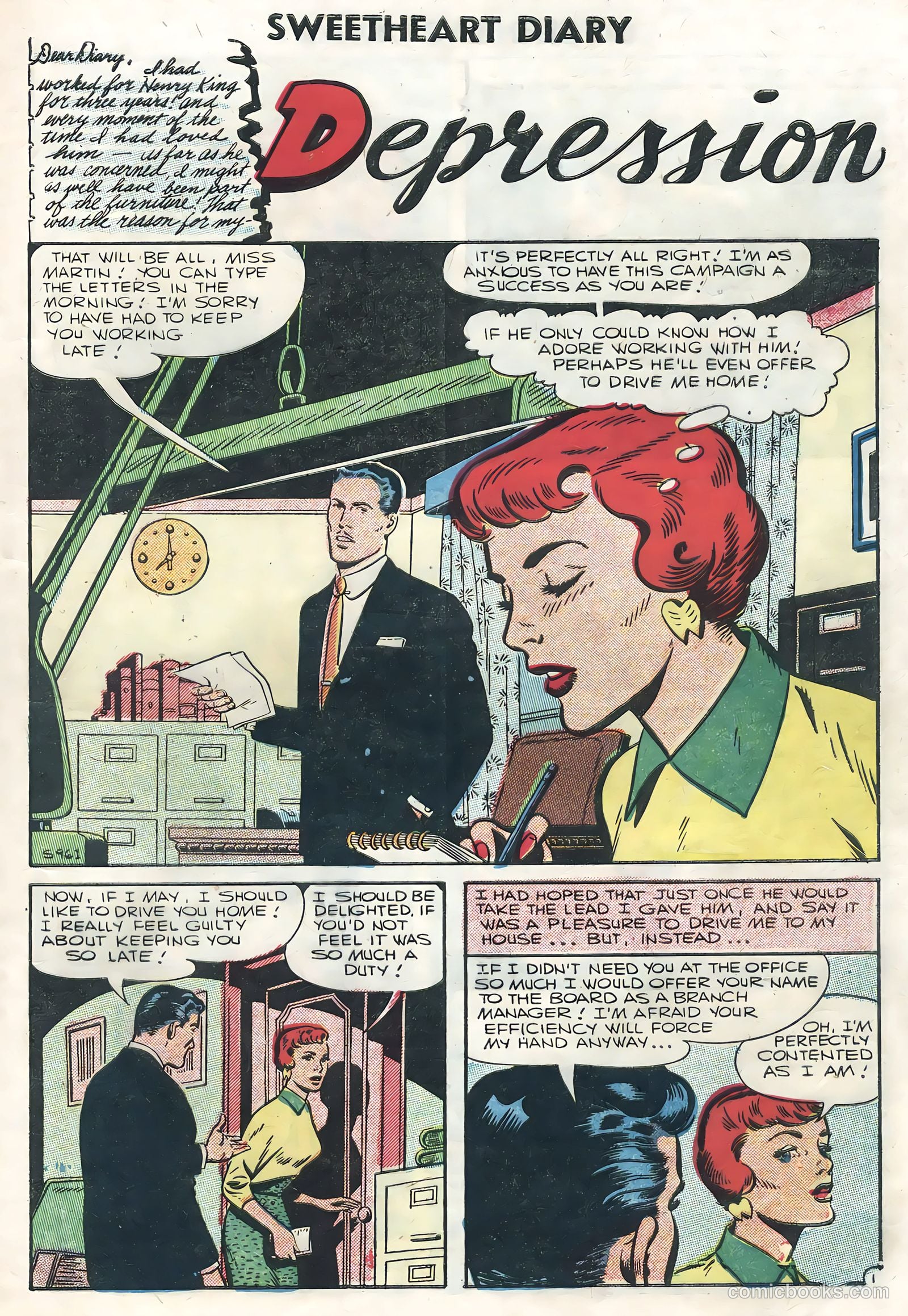 Sweetheart Diary #35 — page 9 of 36