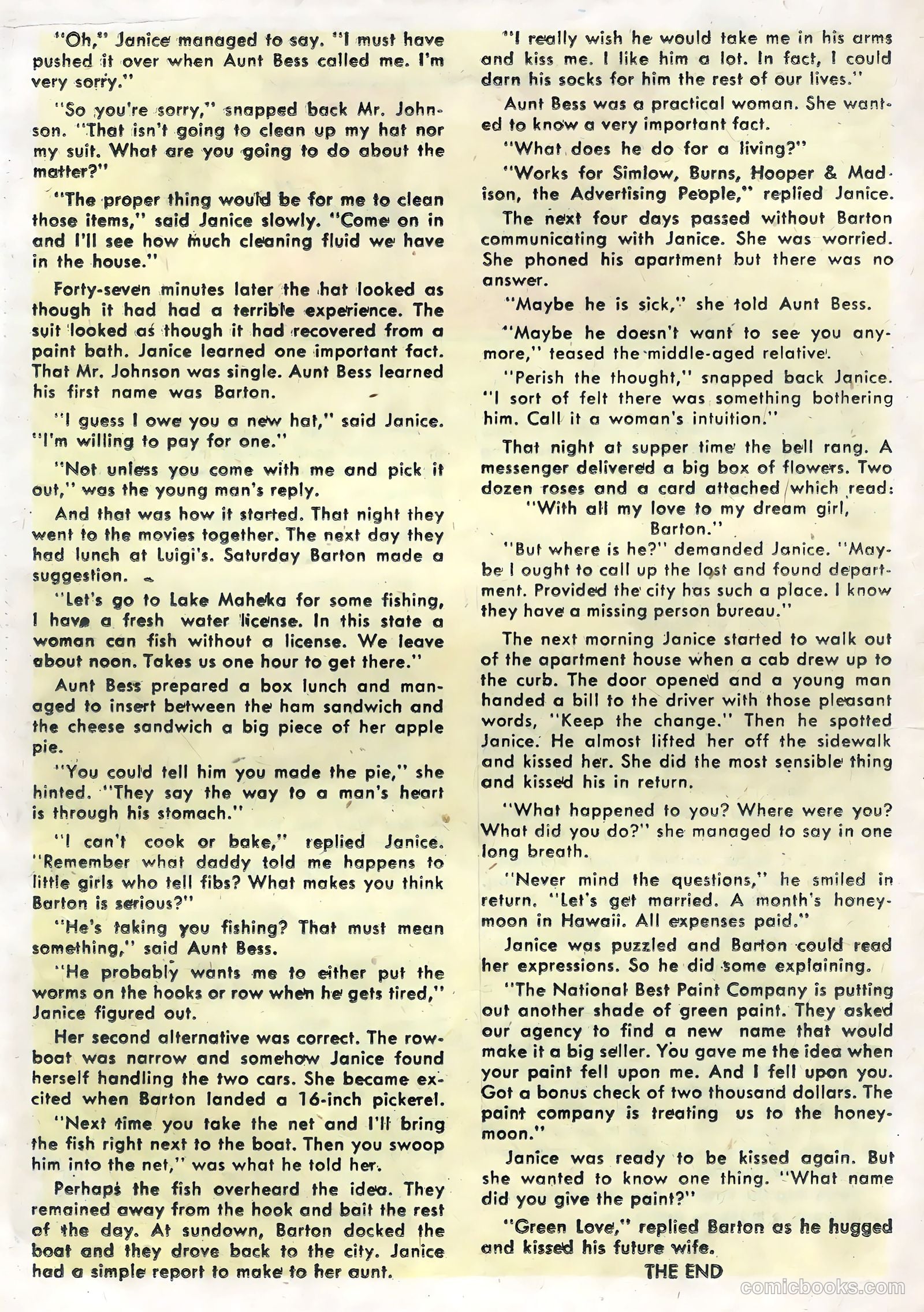 Sweetheart Diary #35 — page 20 of 36