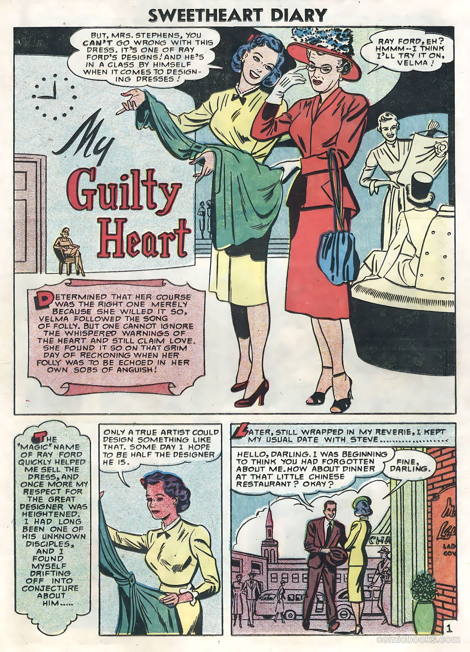 Sweetheart Diary #35 — page 25 of 36
