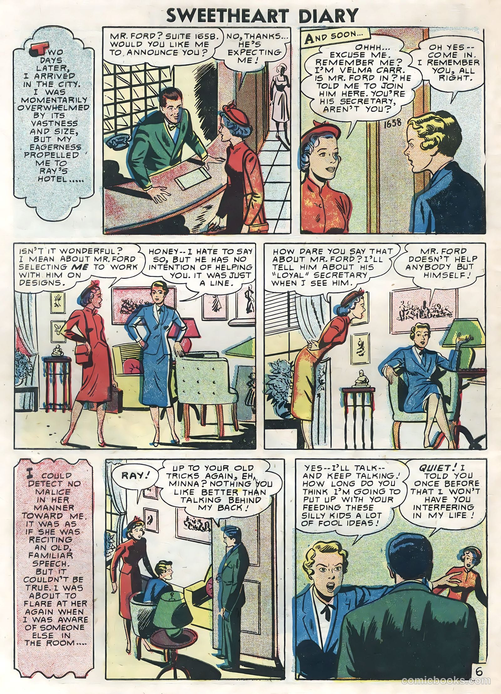 Sweetheart Diary #35 — page 30 of 36