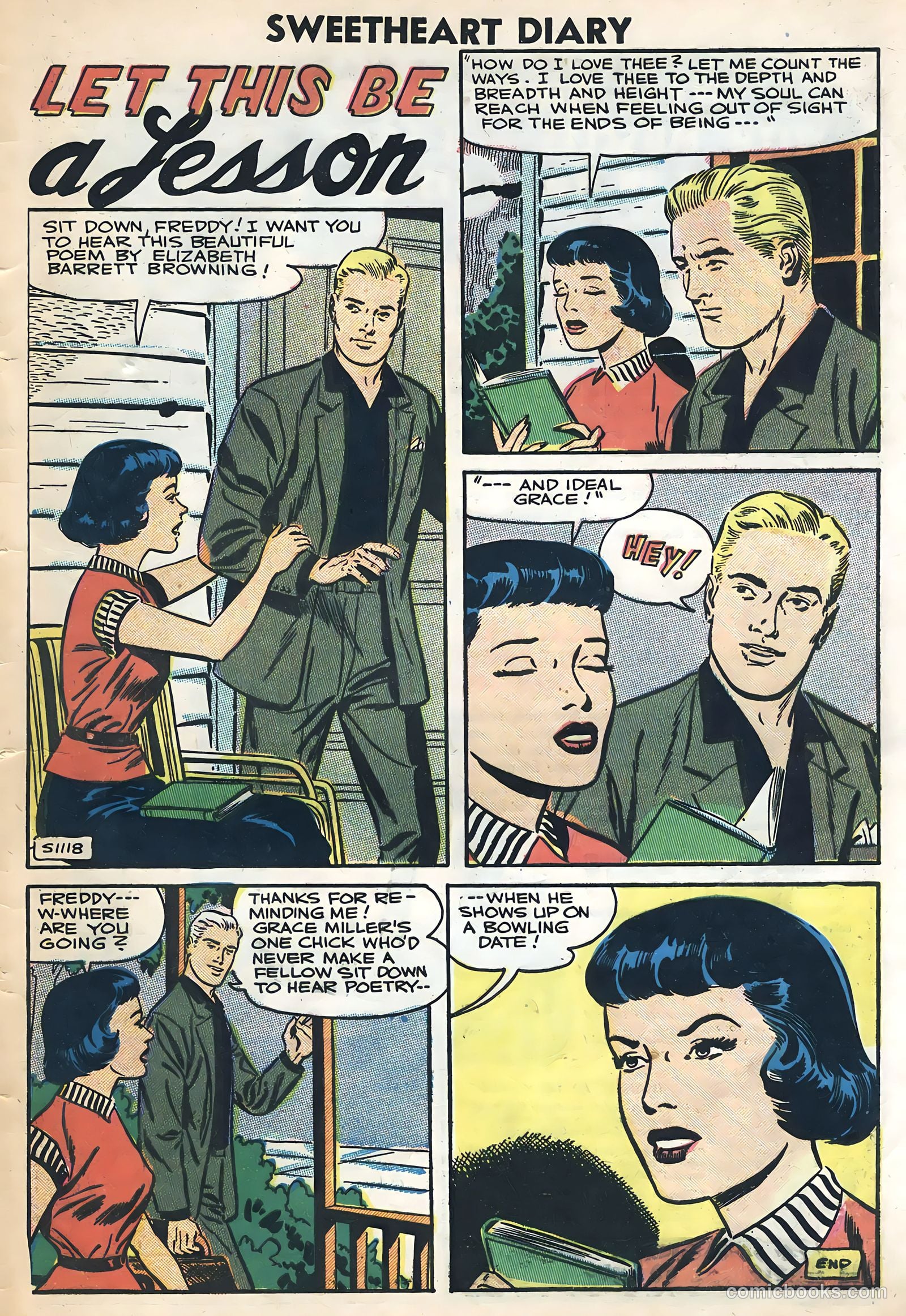 Sweetheart Diary #37 — page 33 of 36