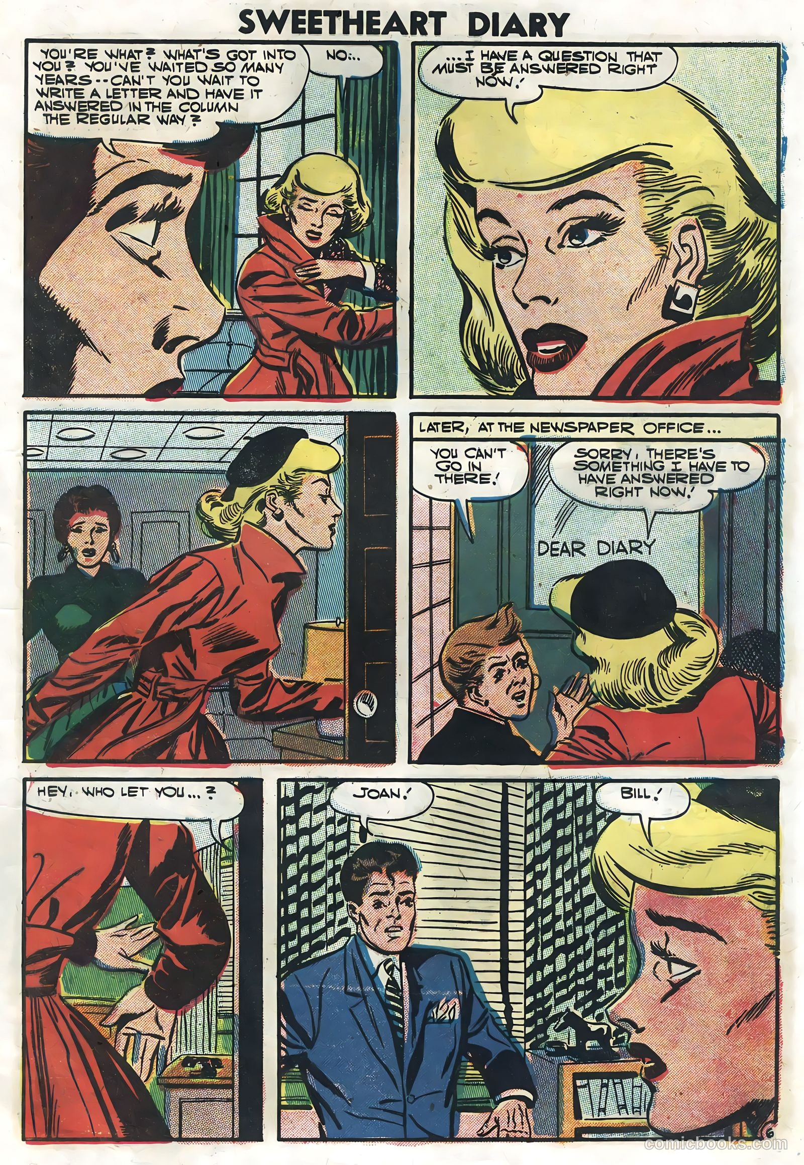 Sweetheart Diary #38 — page 9 of 36