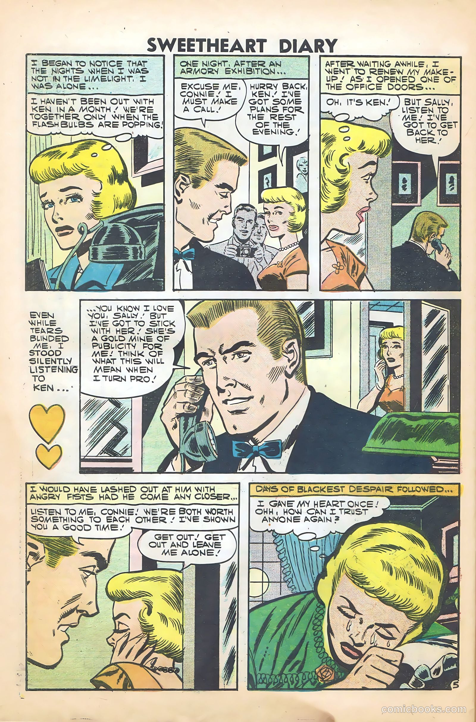Sweetheart Diary #39 — page 32 of 36
