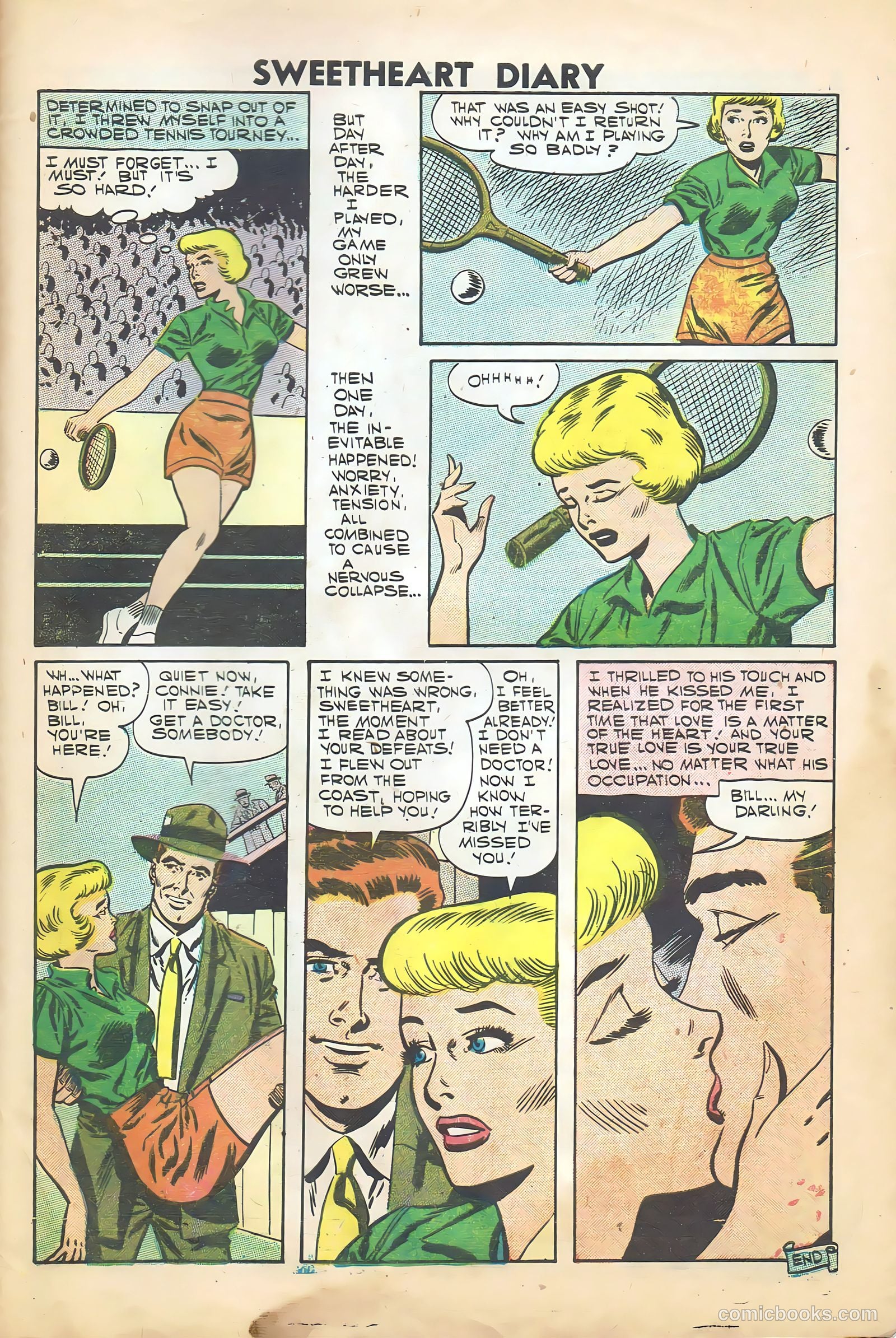 Sweetheart Diary #39 — page 33 of 36