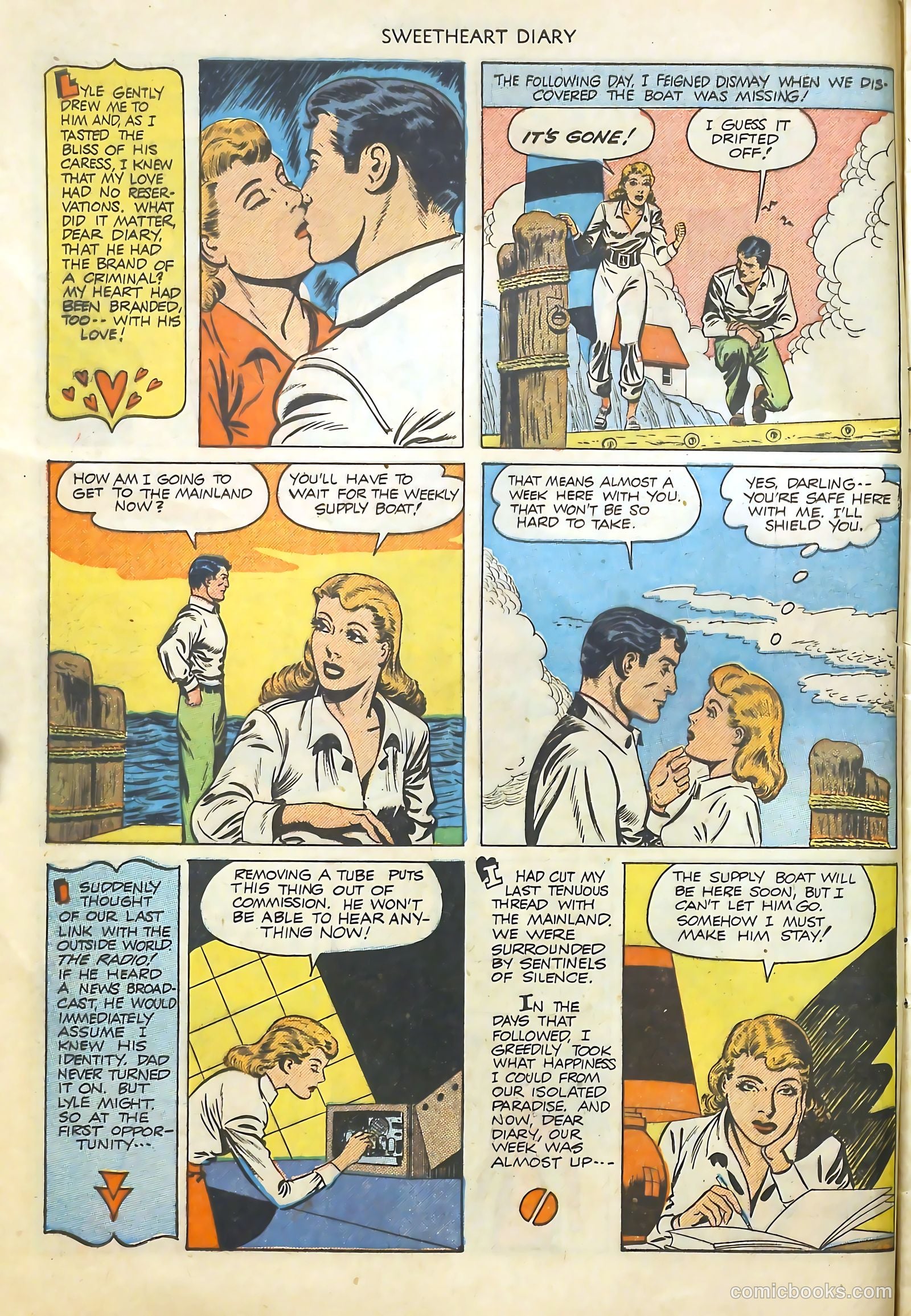 Sweetheart Diary #4 — page 8 of 36