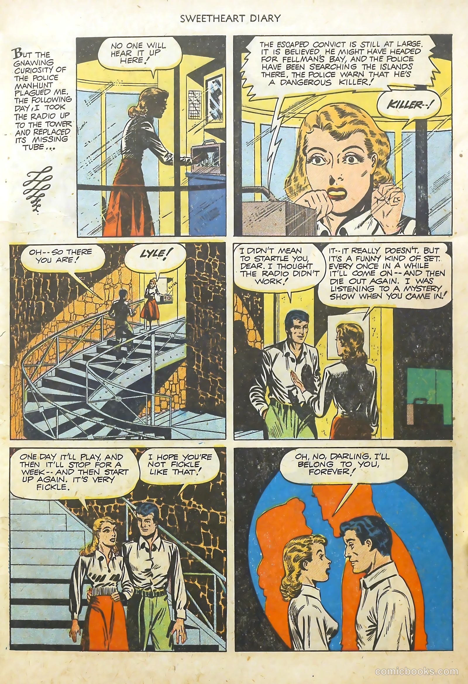 Sweetheart Diary #4 — page 9 of 36