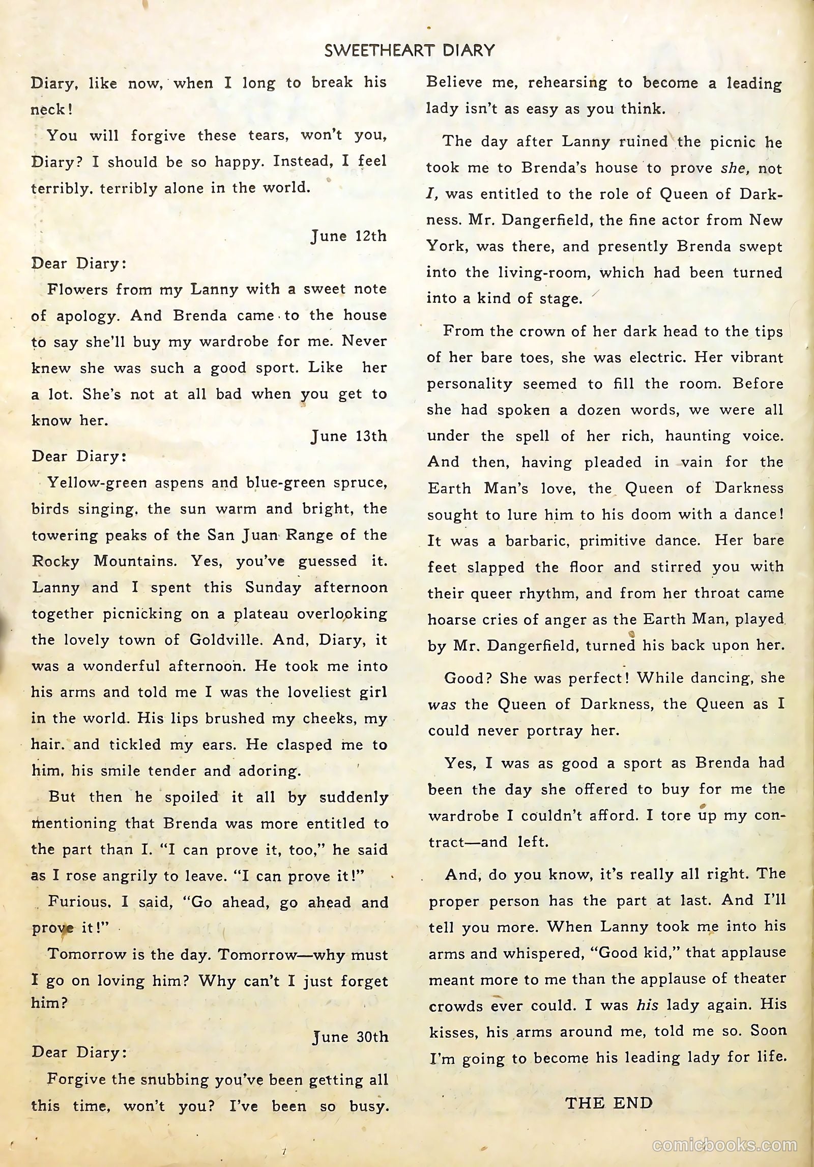 Sweetheart Diary #4 — page 24 of 36