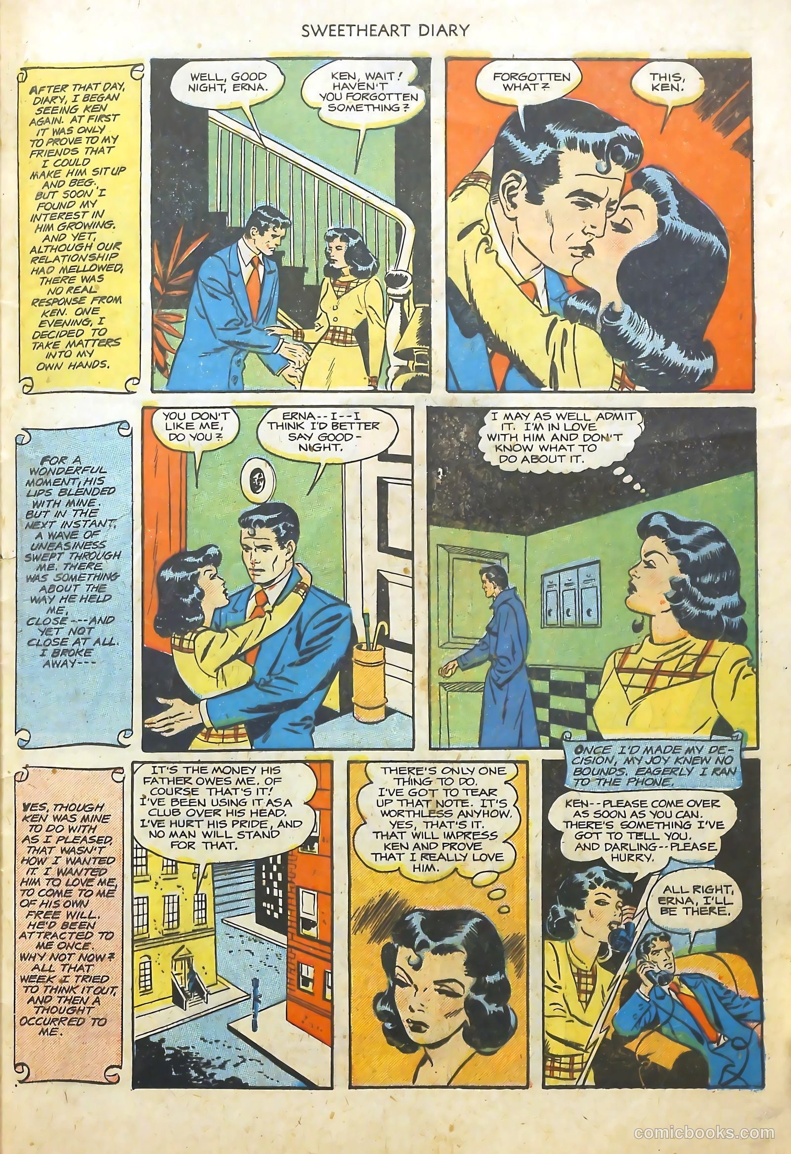 Sweetheart Diary #4 — page 33 of 36