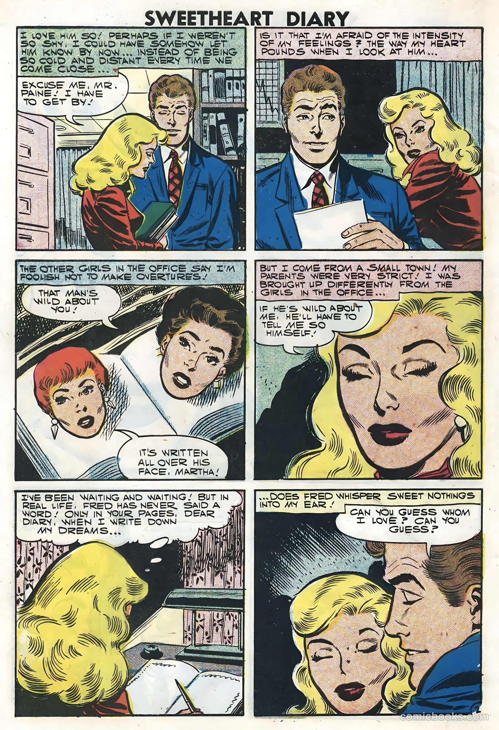 Sweetheart Diary #40 — page 4 of 36