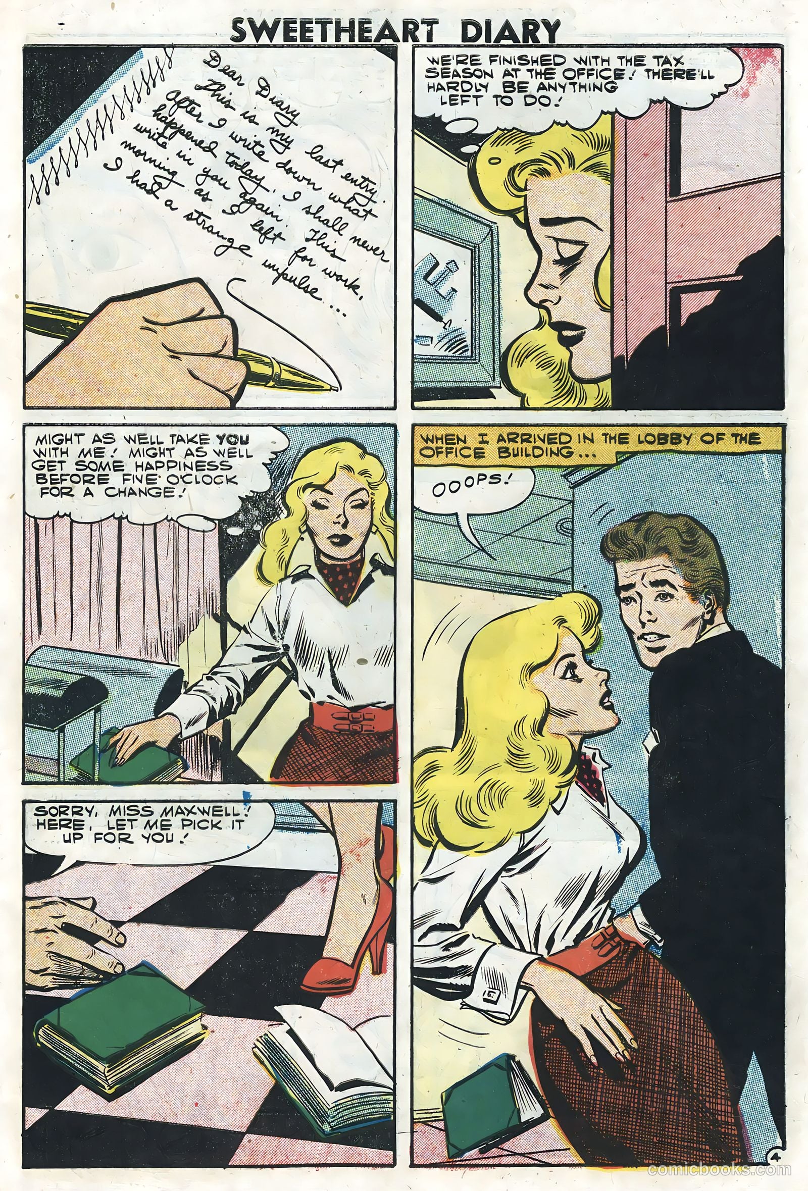 Sweetheart Diary #40 — page 7 of 36