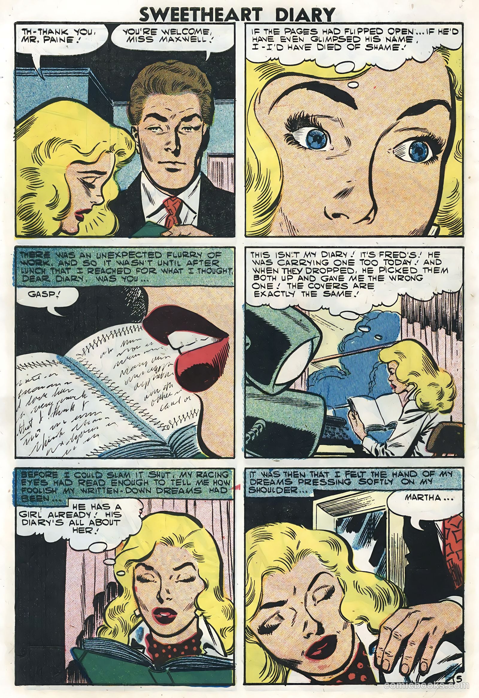 Sweetheart Diary #40 — page 8 of 36