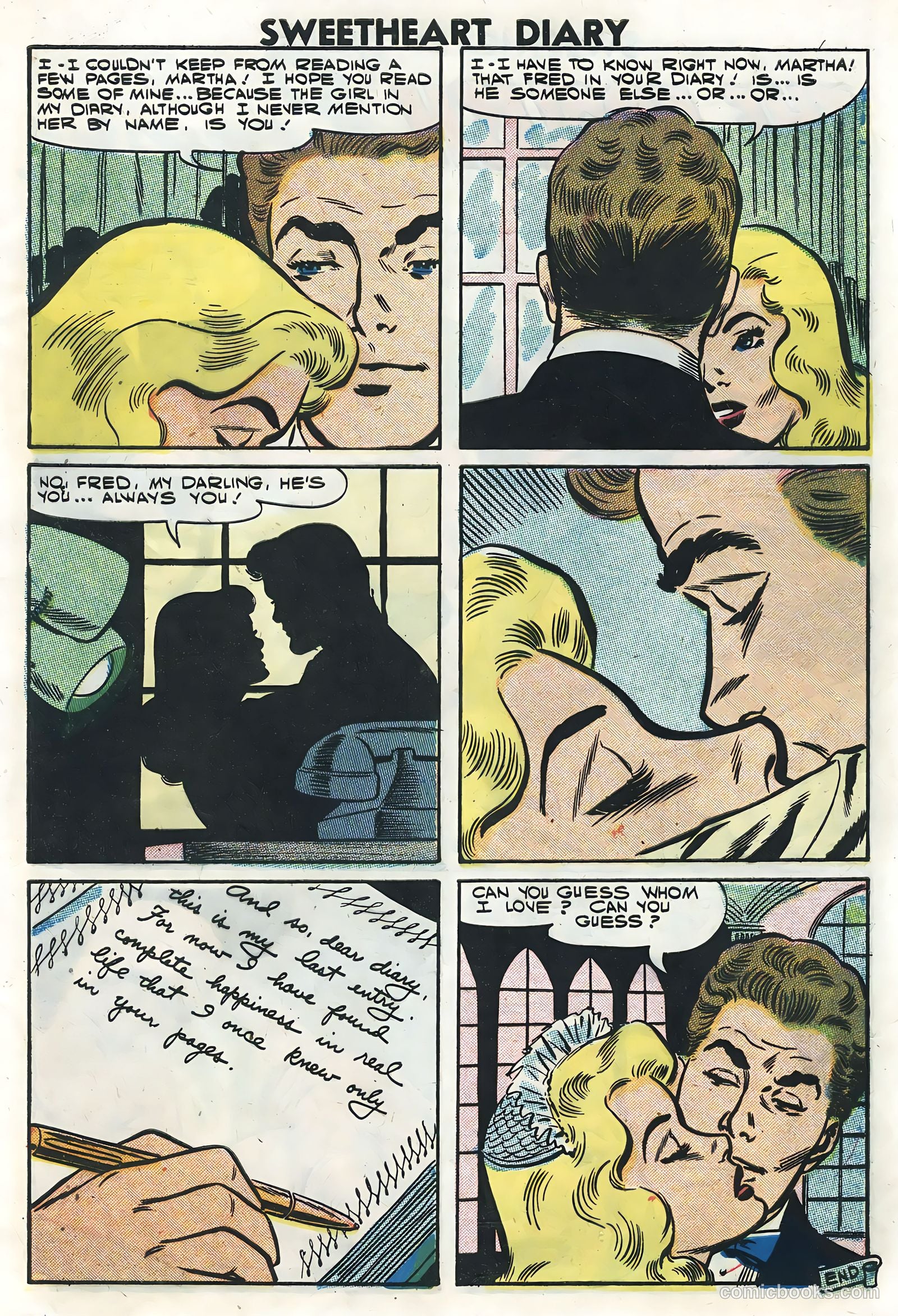 Sweetheart Diary #40 — page 9 of 36