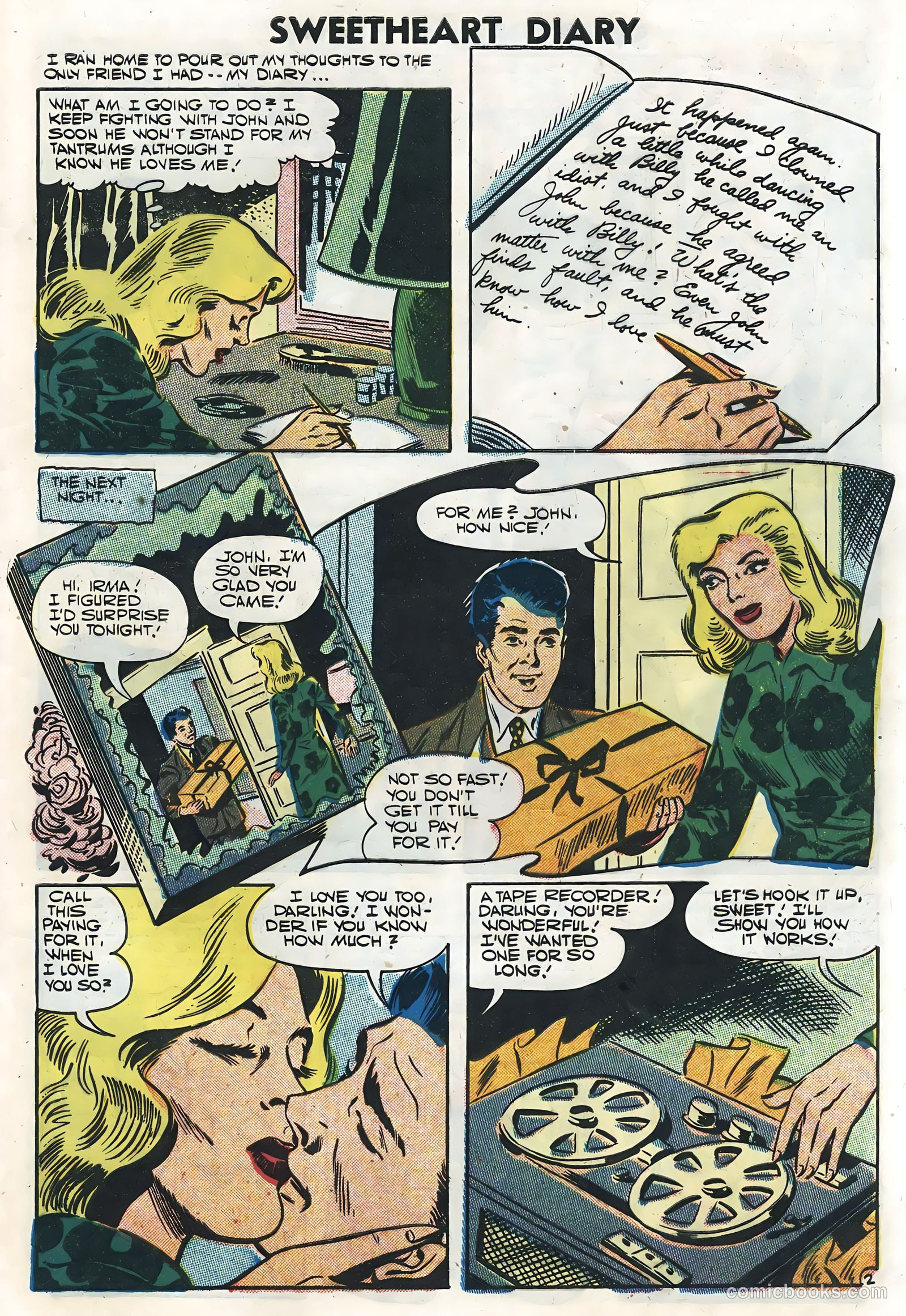 Sweetheart Diary #40 — page 29 of 36