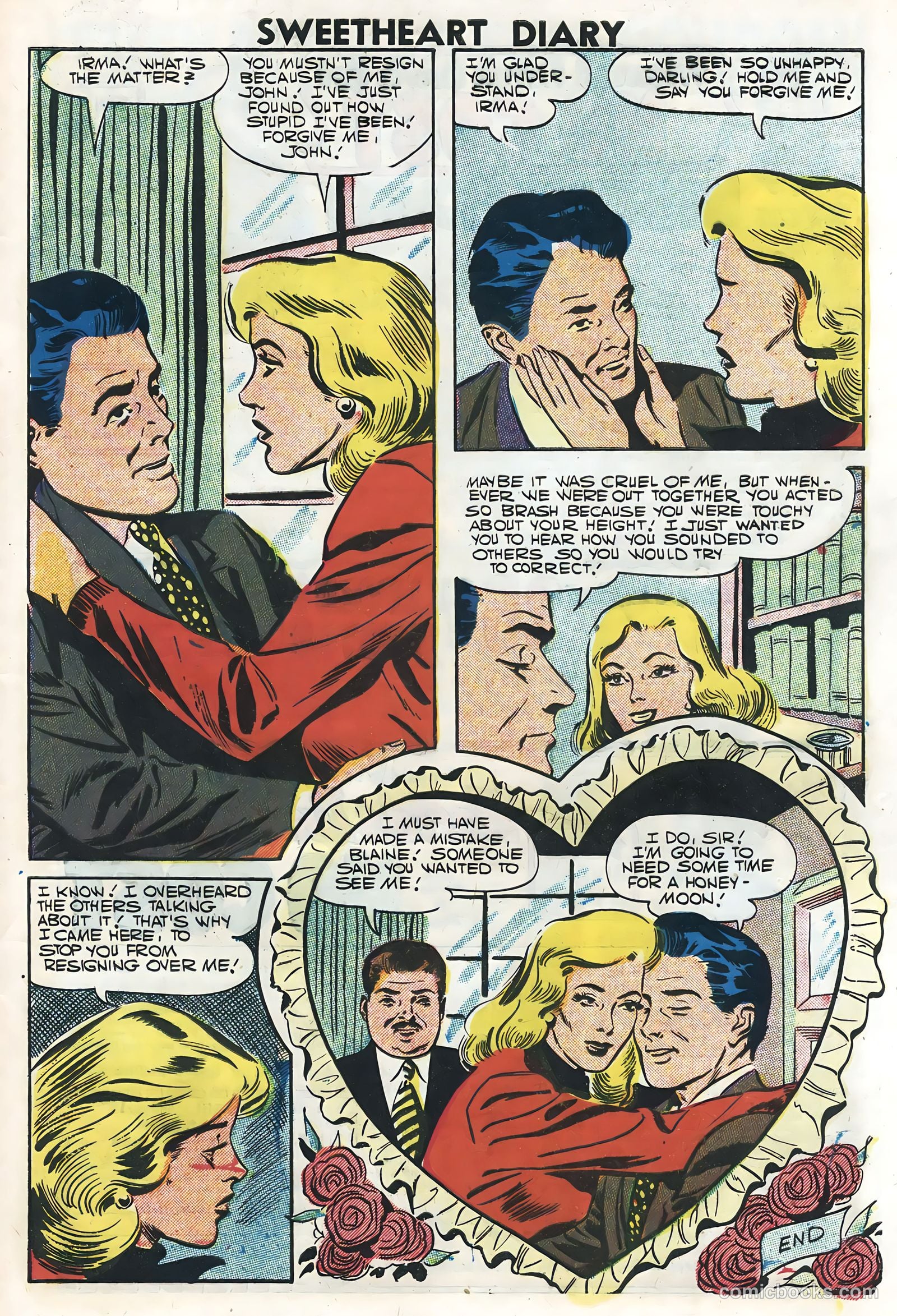 Sweetheart Diary #40 — page 33 of 36