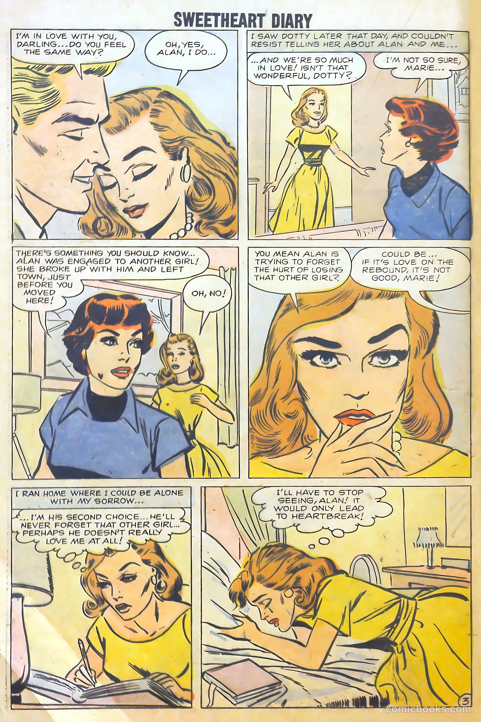 Sweetheart Diary #41 — page 36 of 68
