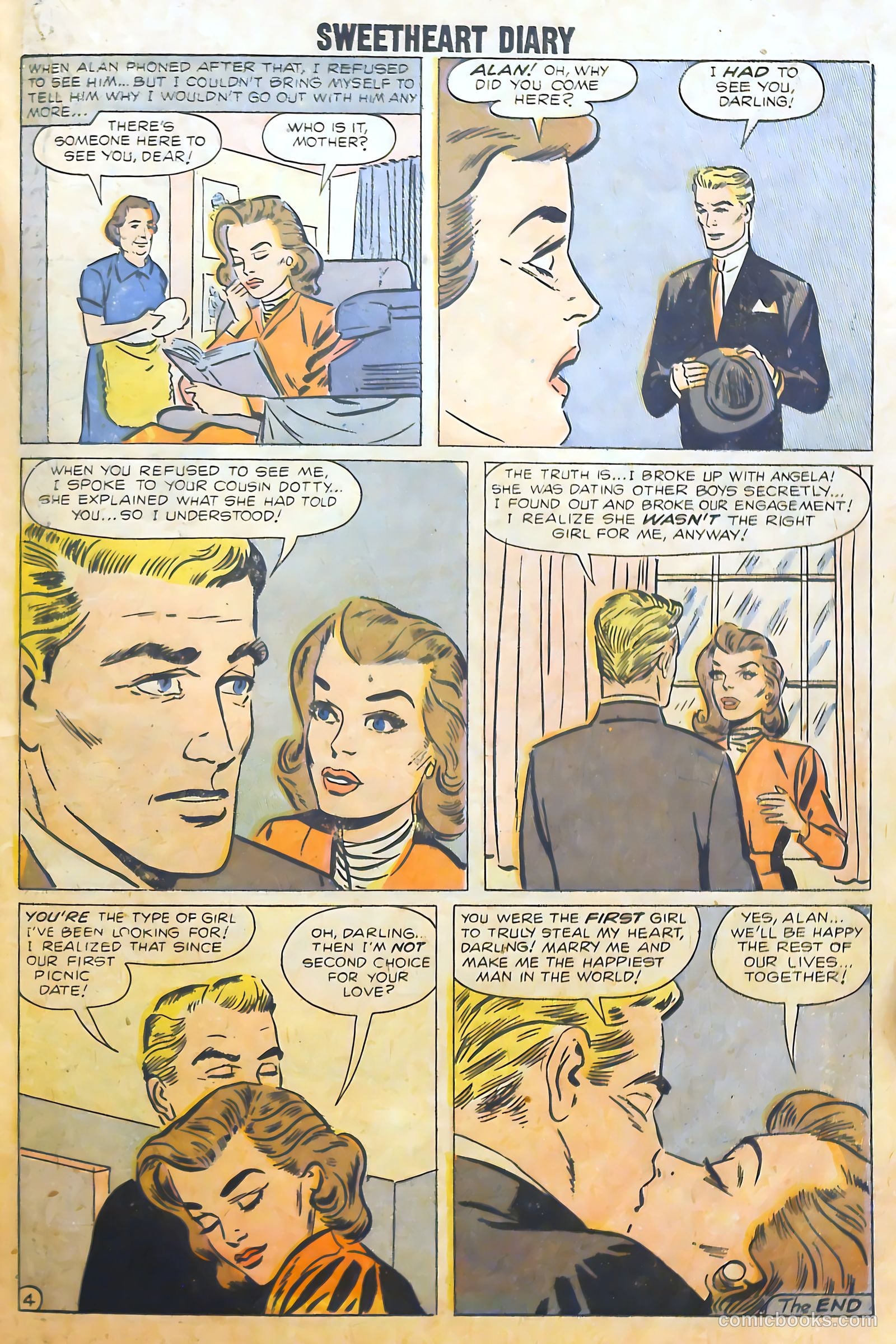 Sweetheart Diary #41 — page 37 of 68