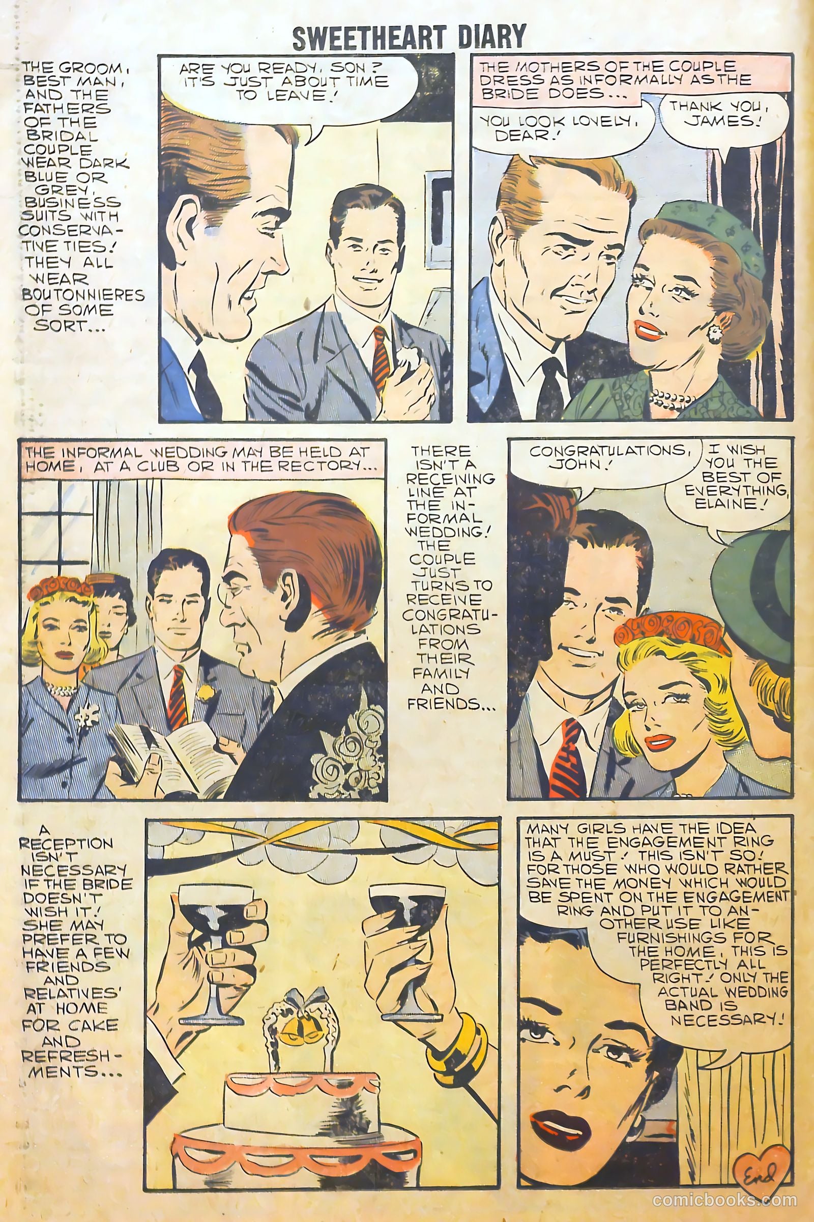 Sweetheart Diary #41 — page 50 of 68