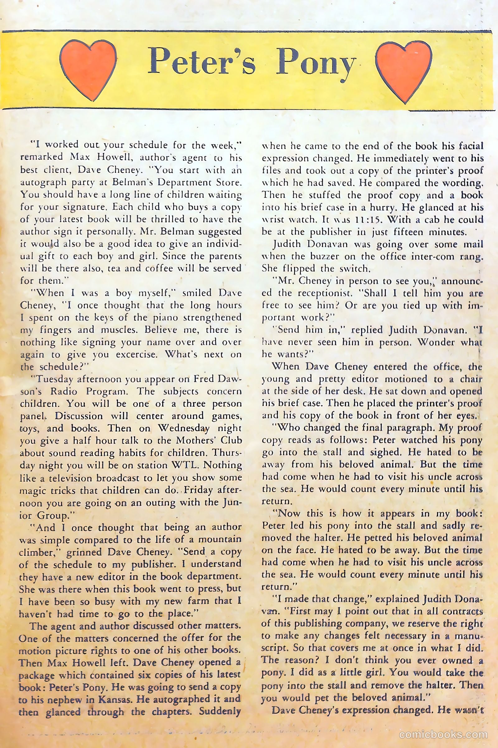 Sweetheart Diary #41 — page 51 of 68