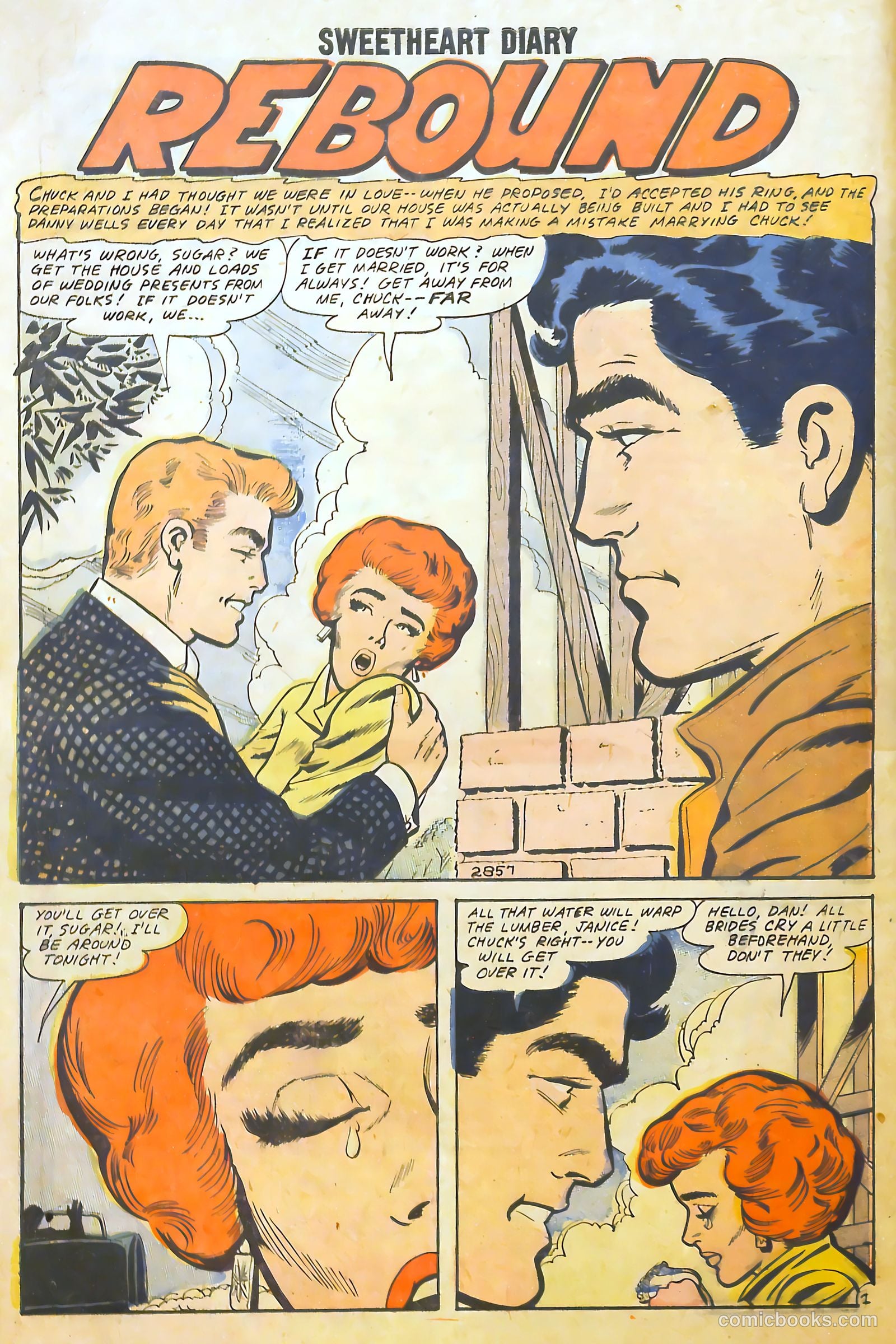 Sweetheart Diary #41 — page 54 of 68