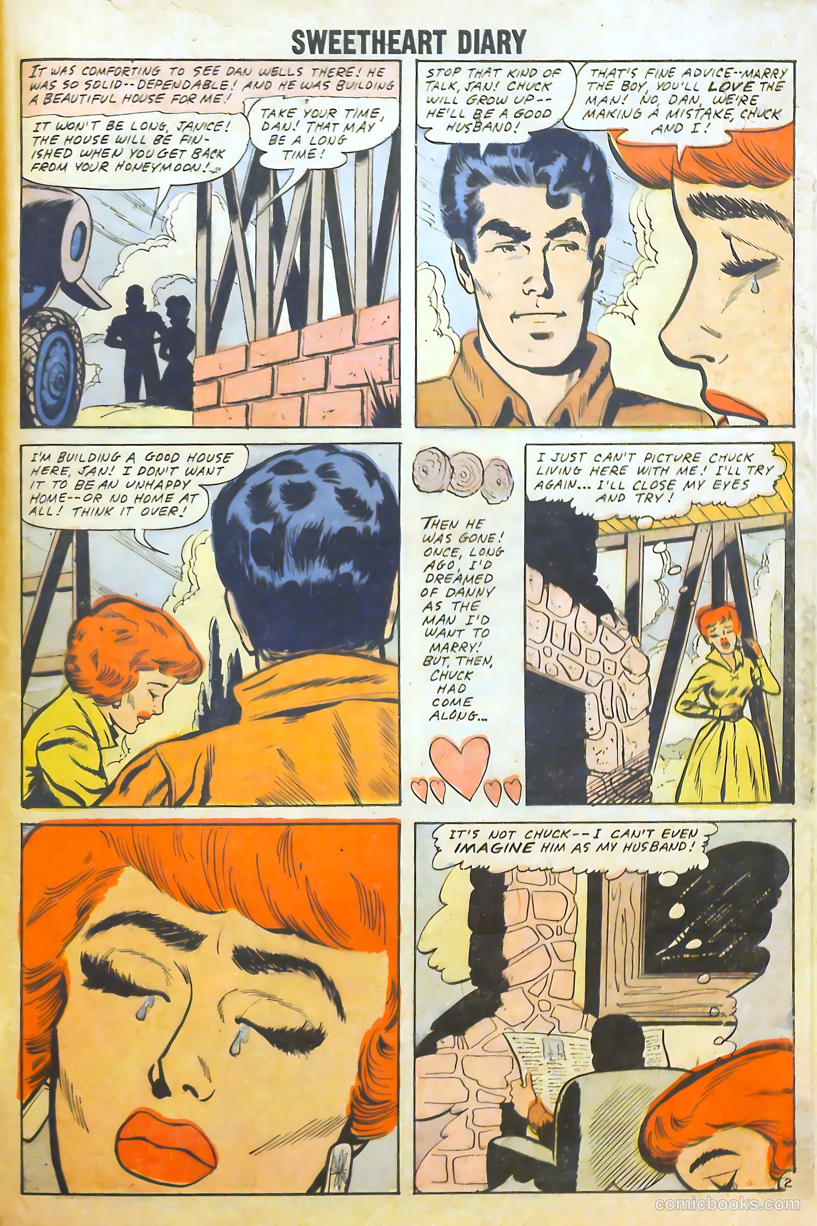 Sweetheart Diary #41 — page 55 of 68