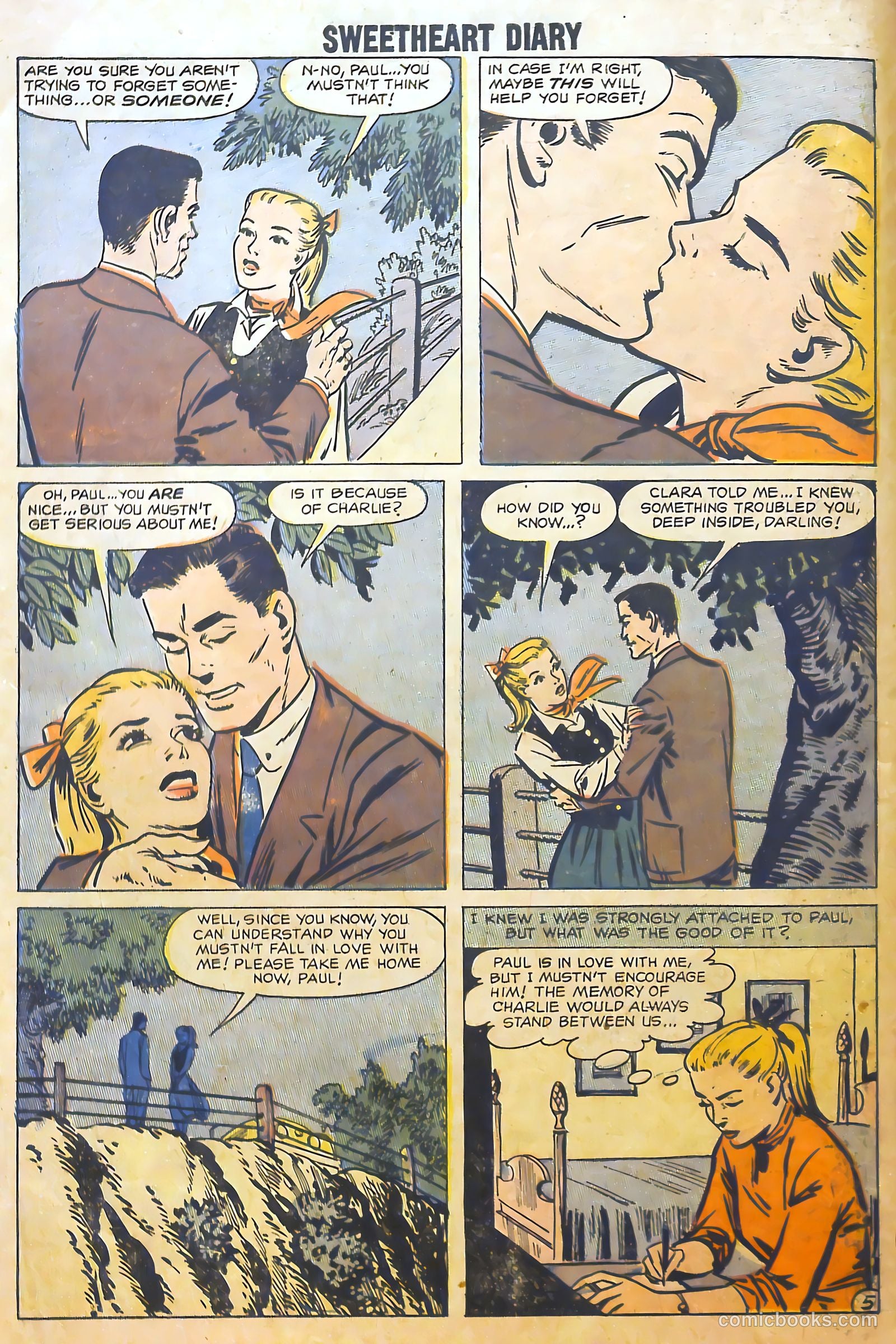 Sweetheart Diary #41 — page 64 of 68