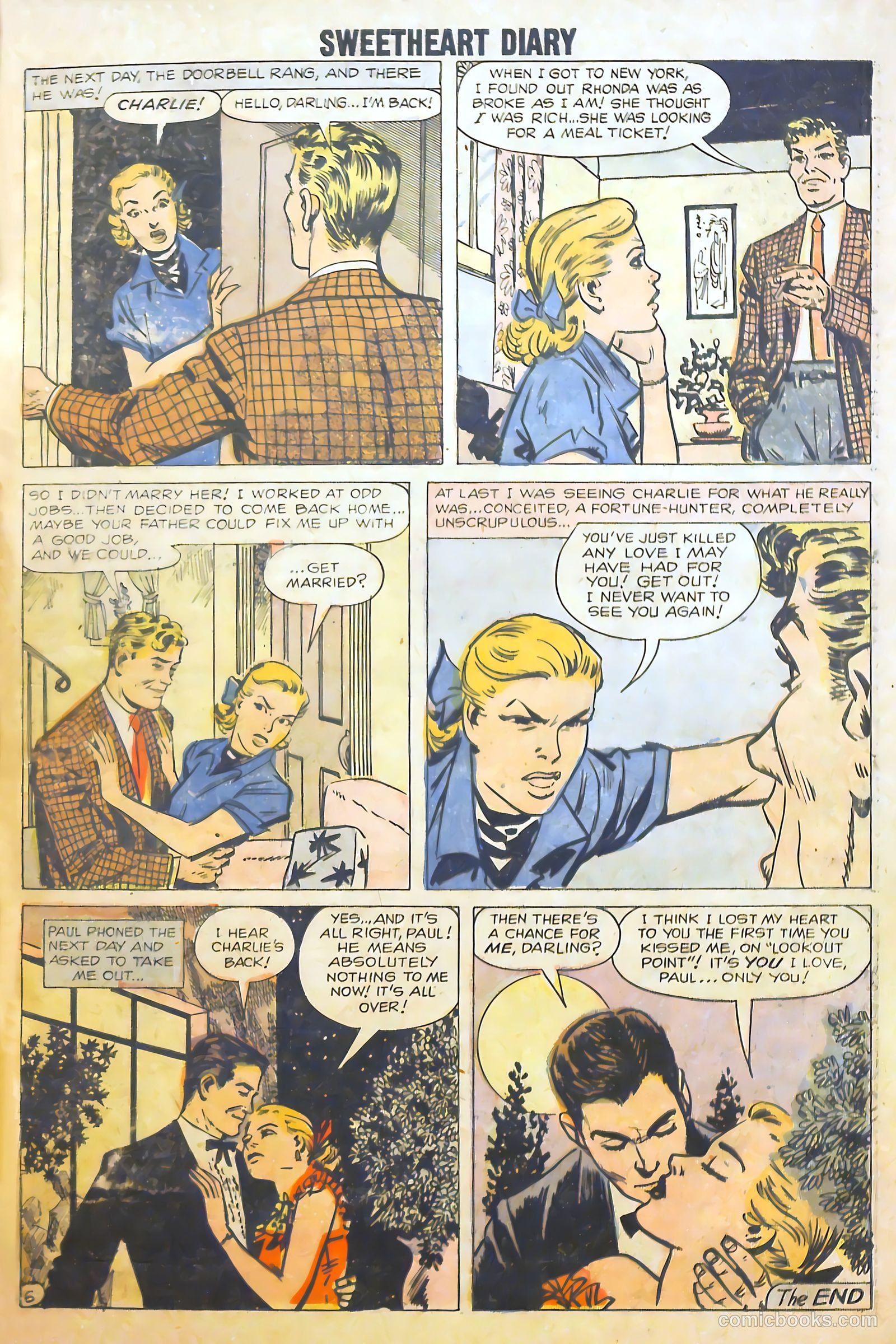 Sweetheart Diary #41 — page 65 of 68
