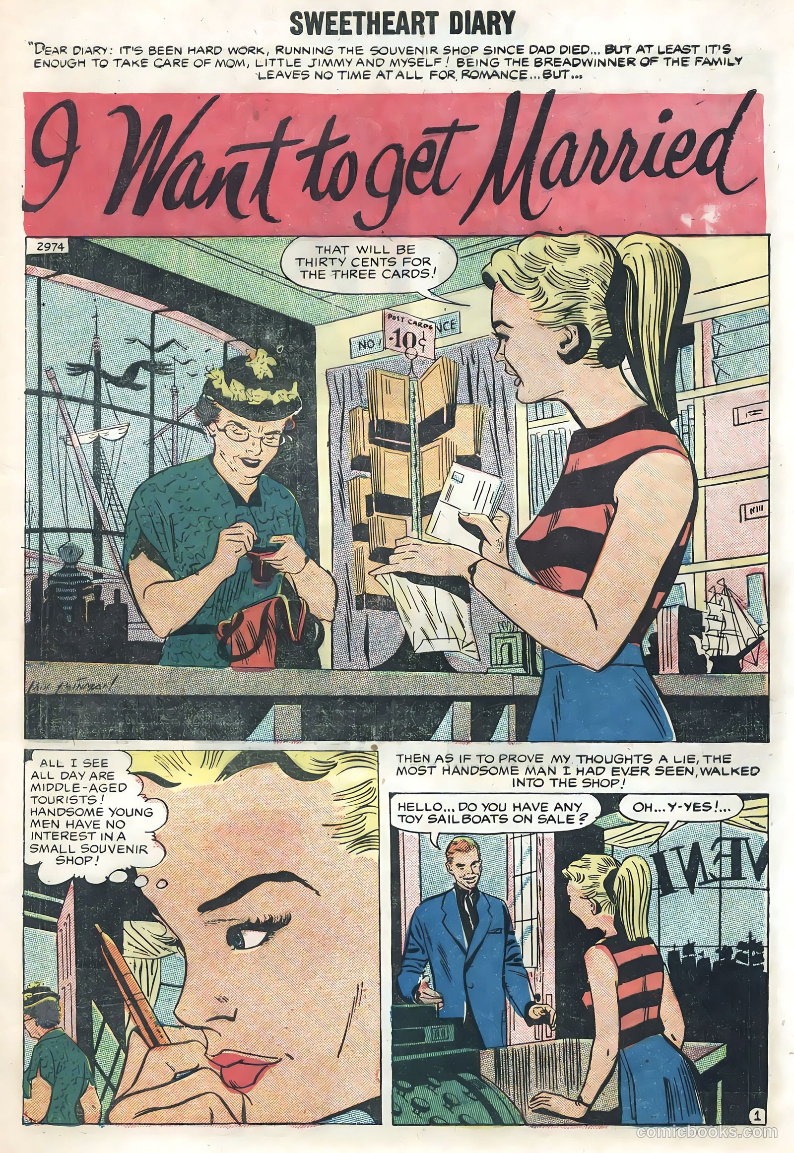 Sweetheart Diary #42 — page 9 of 36