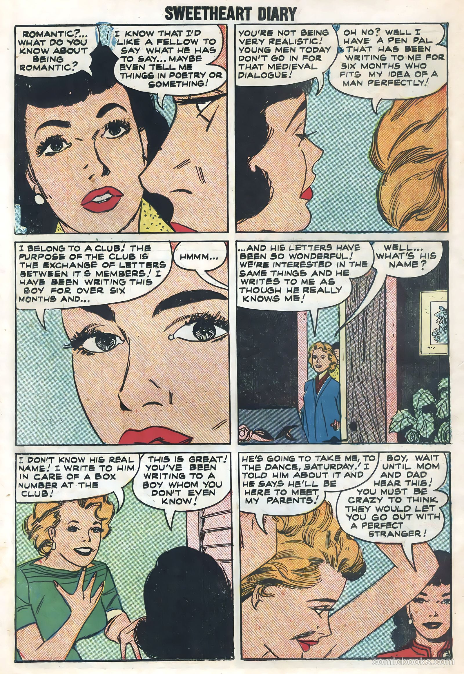 Sweetheart Diary #42 — page 18 of 36