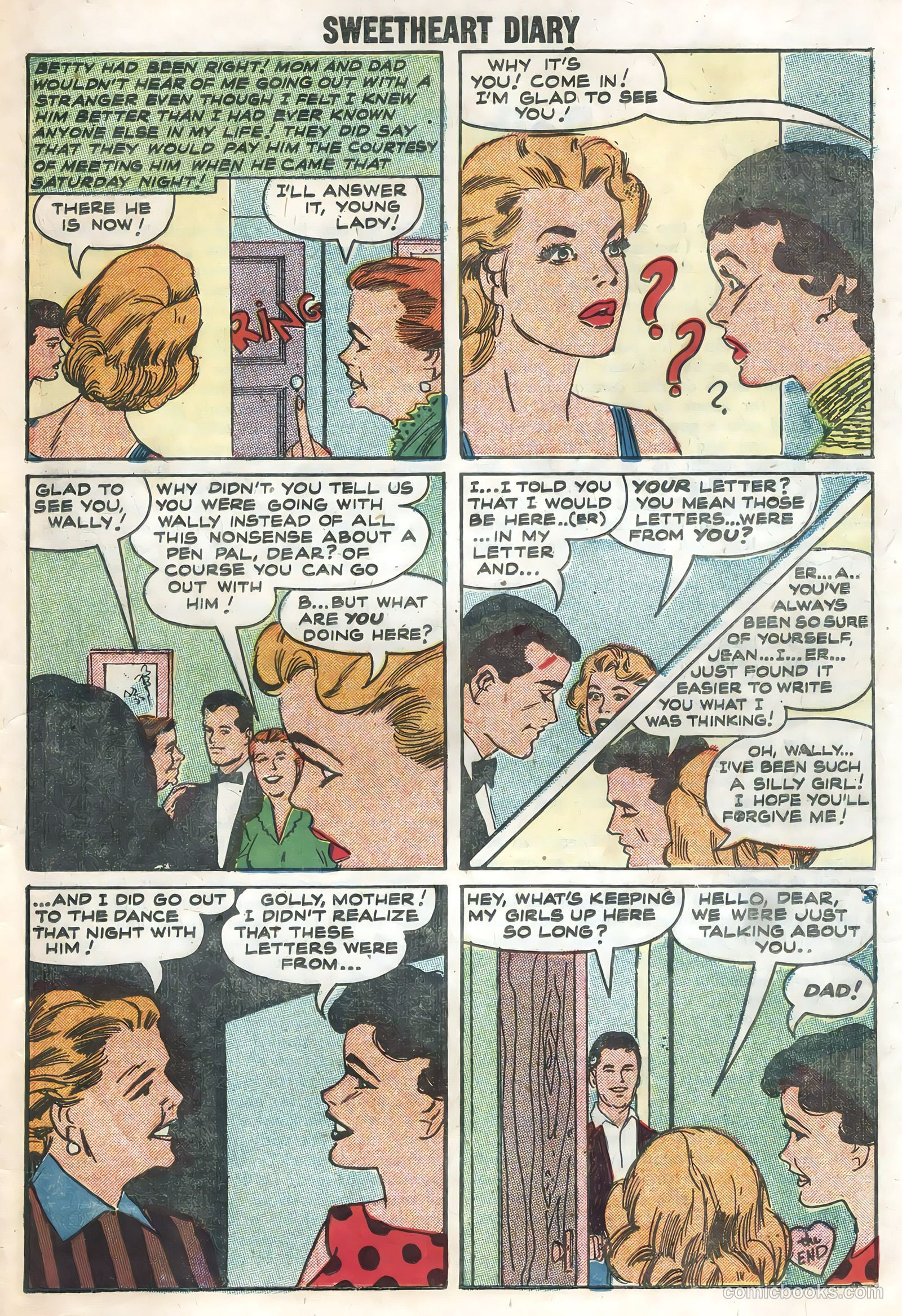 Sweetheart Diary #42 — page 19 of 36
