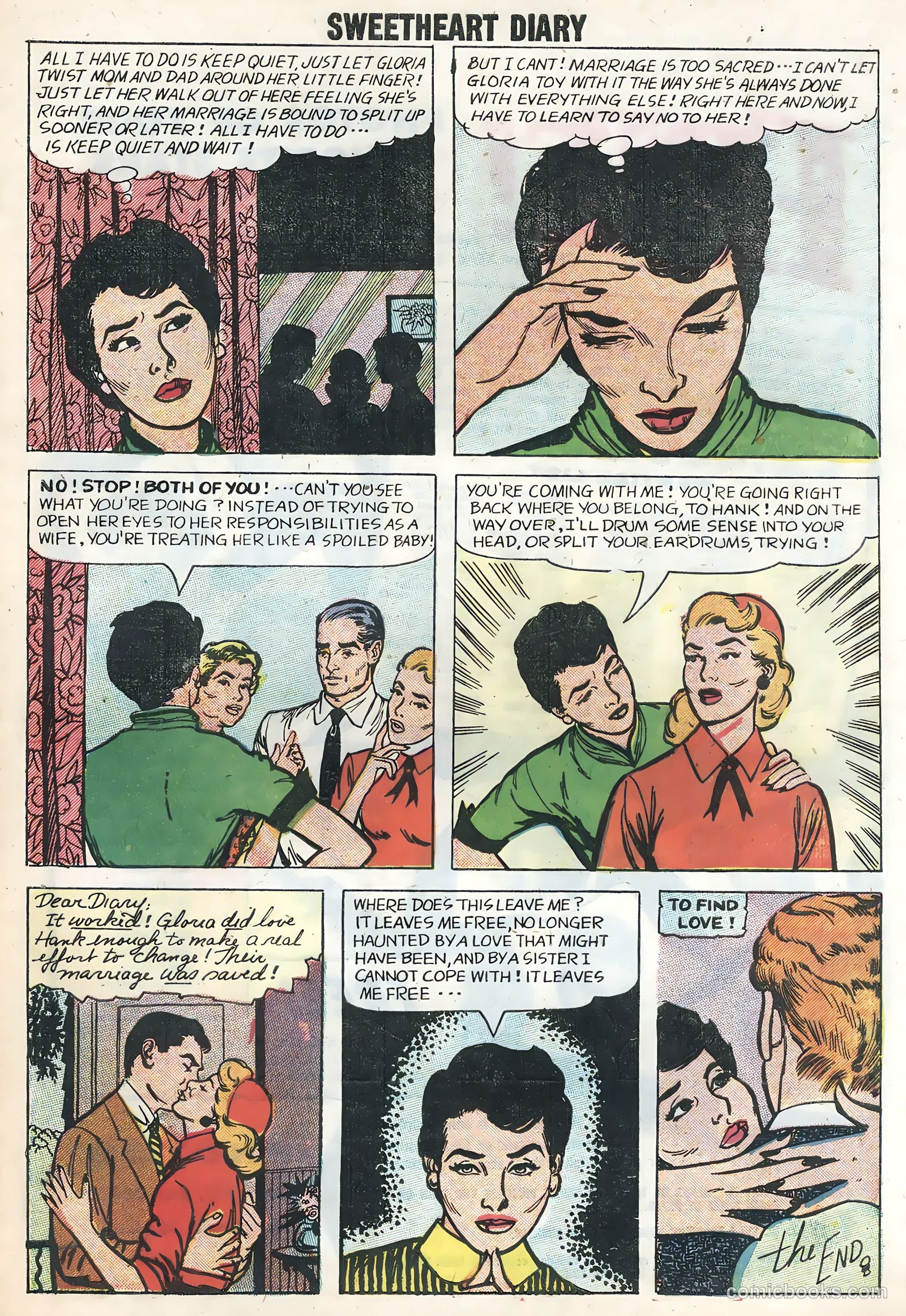 Sweetheart Diary #43 — page 33 of 36