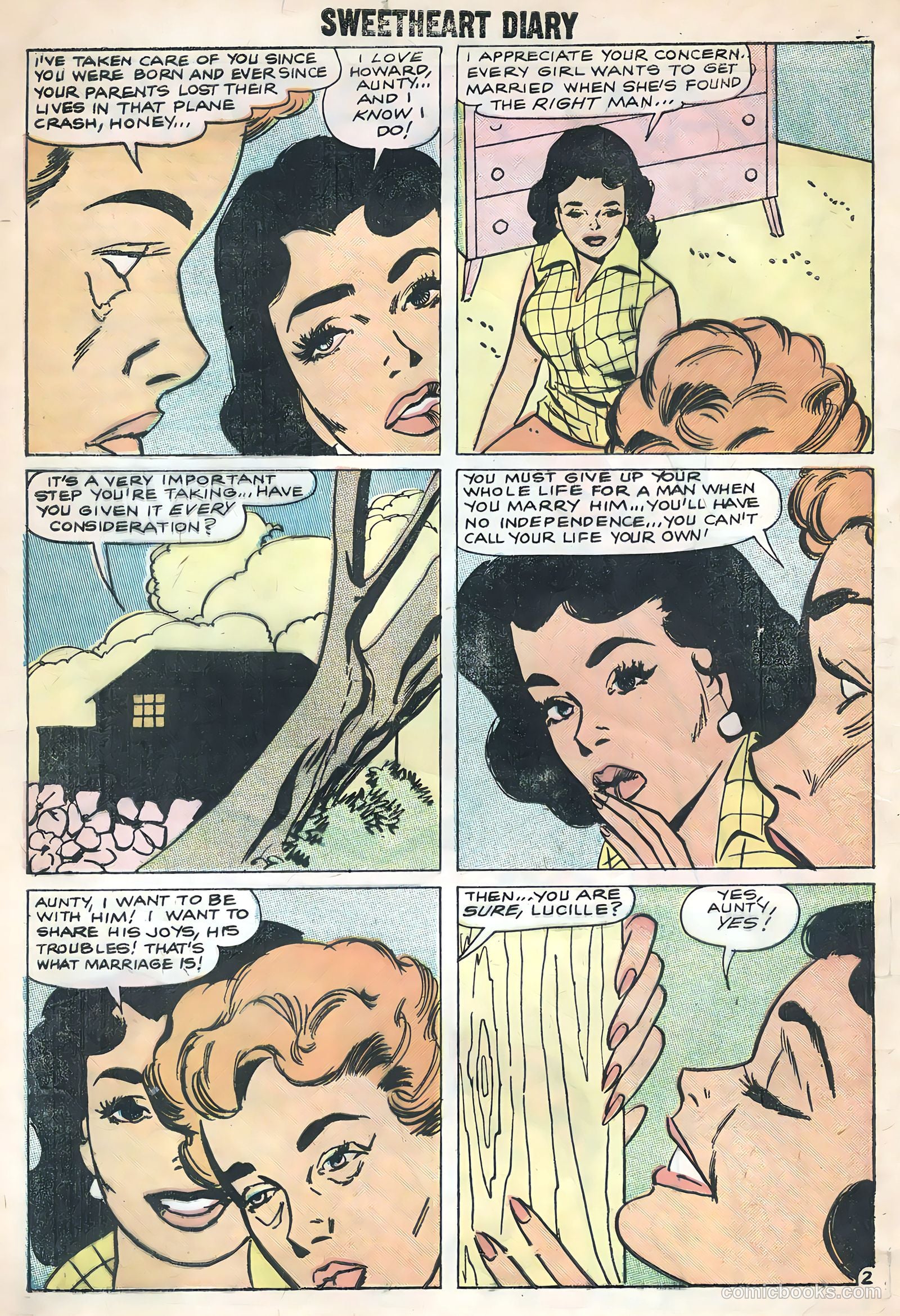 Sweetheart Diary #44 — page 4 of 36