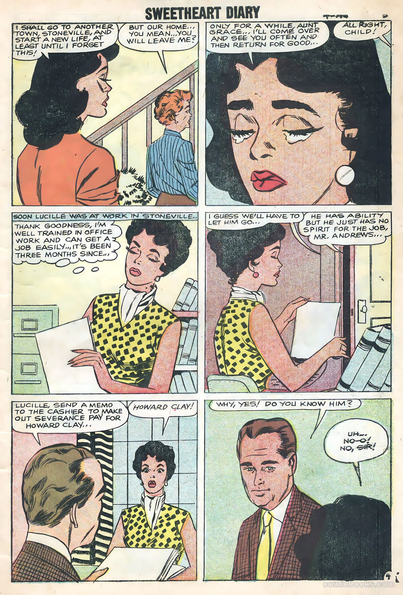 Sweetheart Diary #44 — page 7 of 36